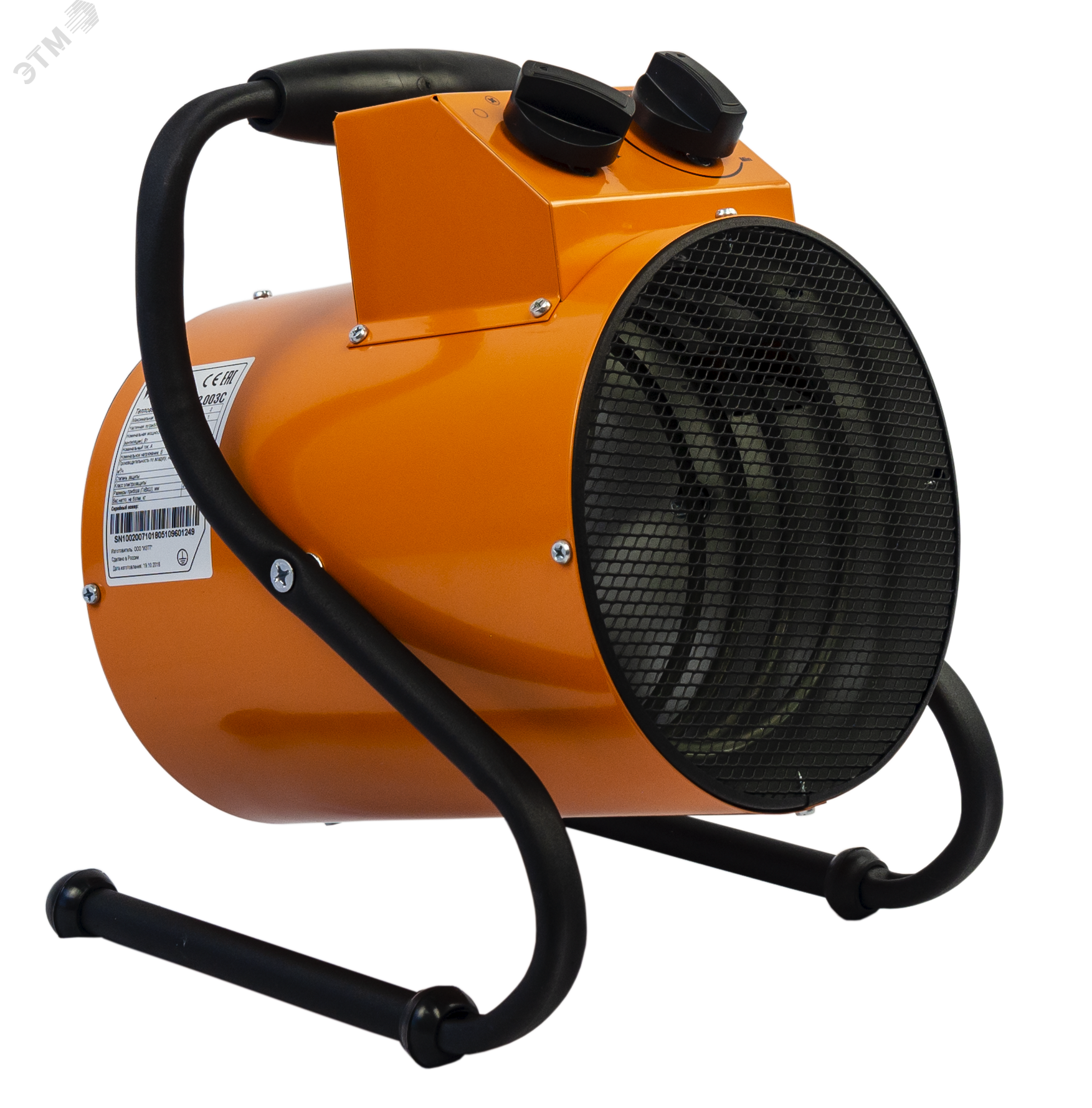 Изображение товара Пушка тепловая электрическая на 3кВт, круглая, E3-11 (шт)