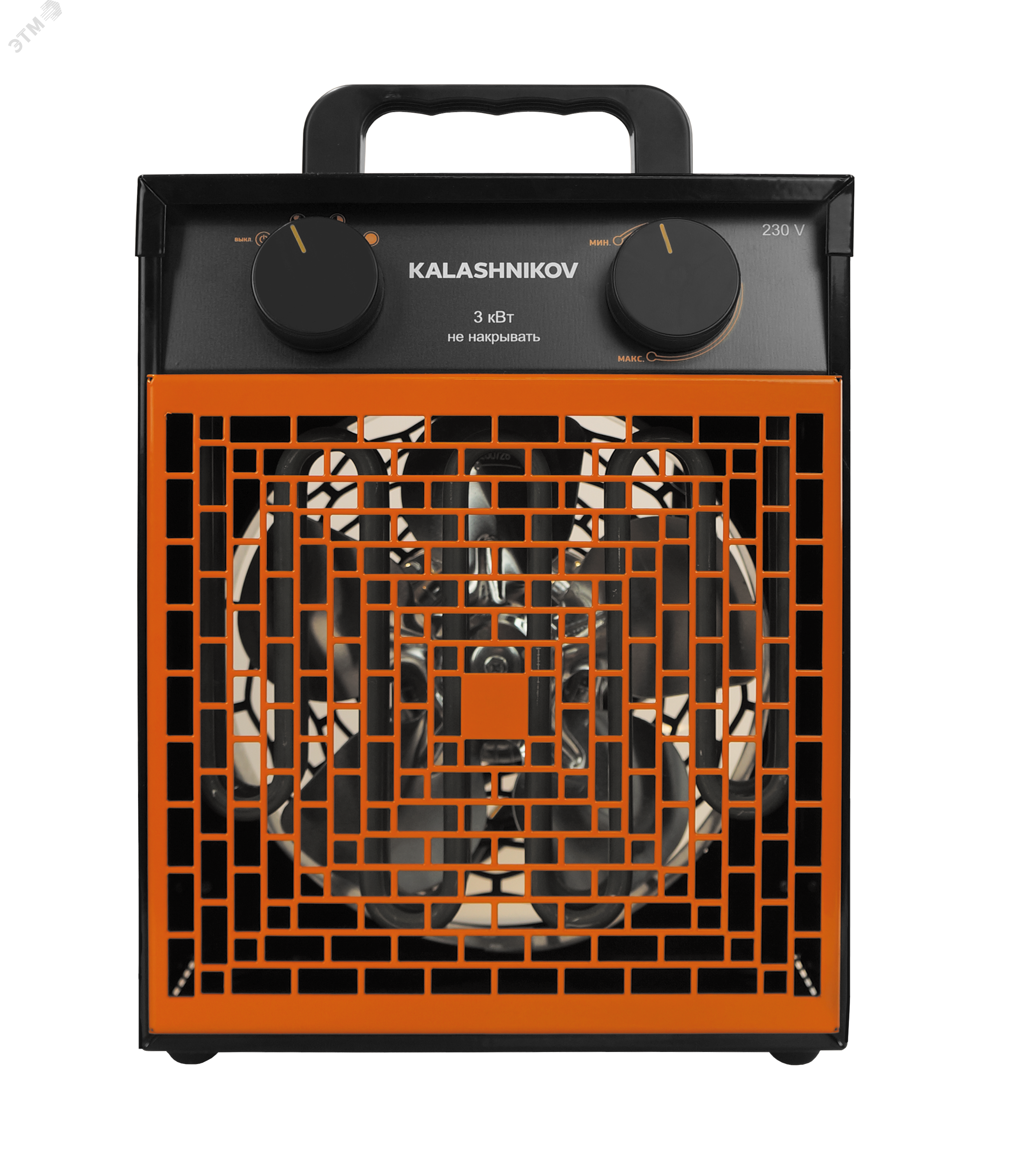 Изображение товара Электрическая тепловая пушка KALASHNIKOV KVF-E5-12 на 5 кВт