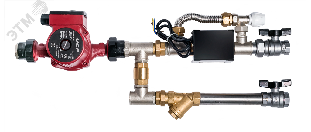 Изображение товара Узел обвязки с насосом для тепловентиляторов и тепловых завес, KVHB80-21-32 (шт)