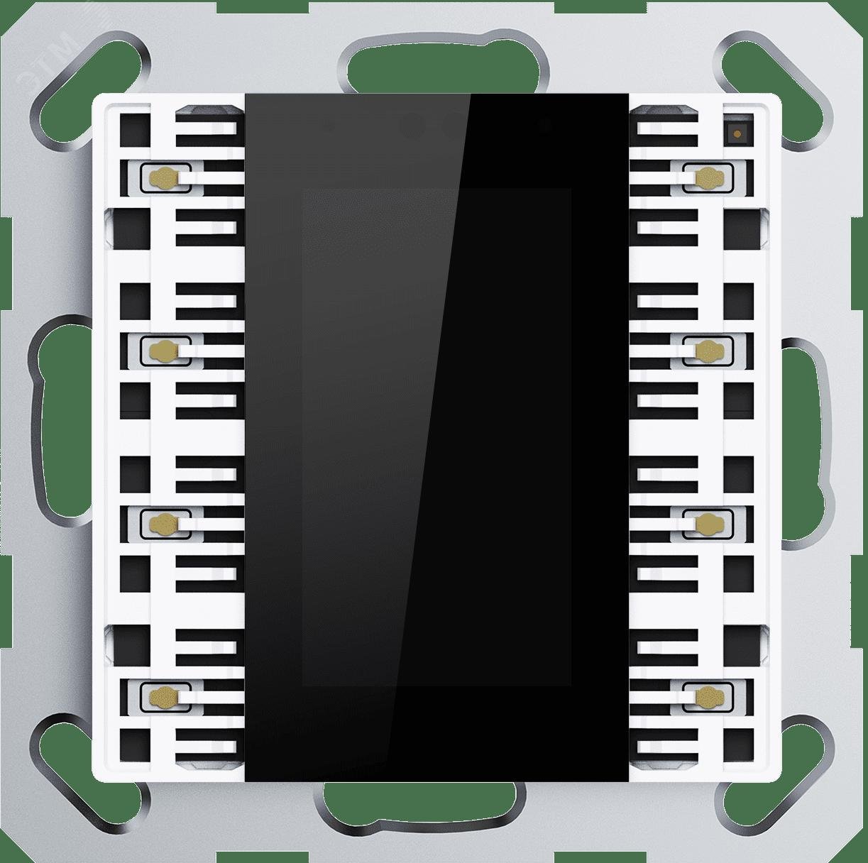 Изображение товара Термостат с дисплеем KNX 4 или 8 клавиш белый - управление климатом