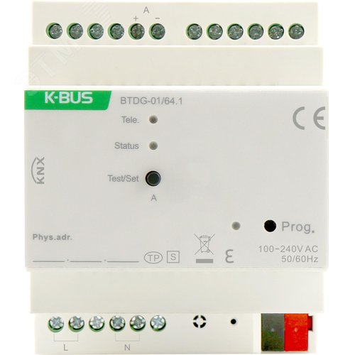 Изображение товара Шлюз KNX DALI 1 канал (шт)