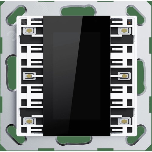Изображение товара Термостат с дисплеем KNX 2 или 6 клавиш белый (шт)