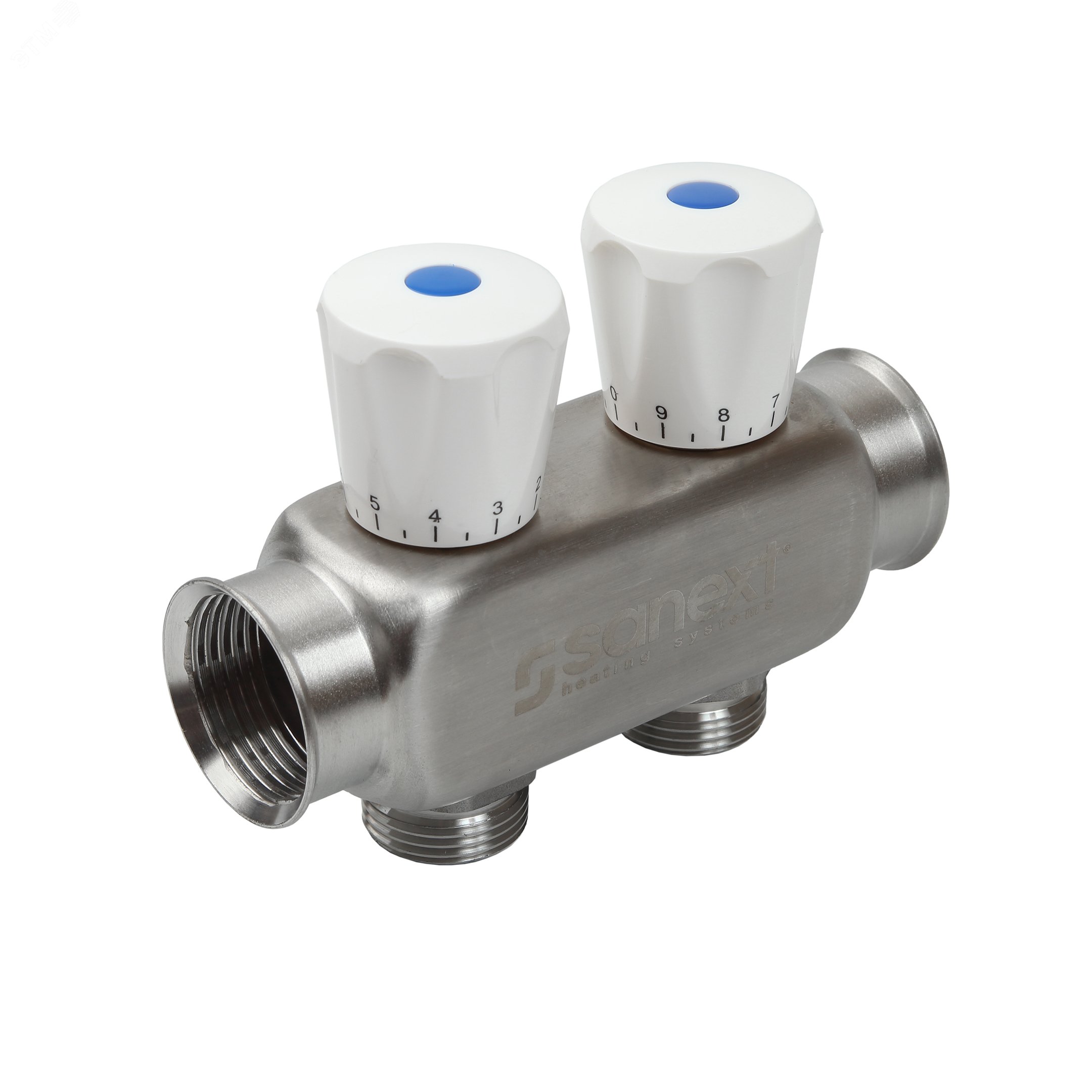 Изображение товара Коллектор Квартирный ВР 1х 2 контура НР 3/4 евроконус сана