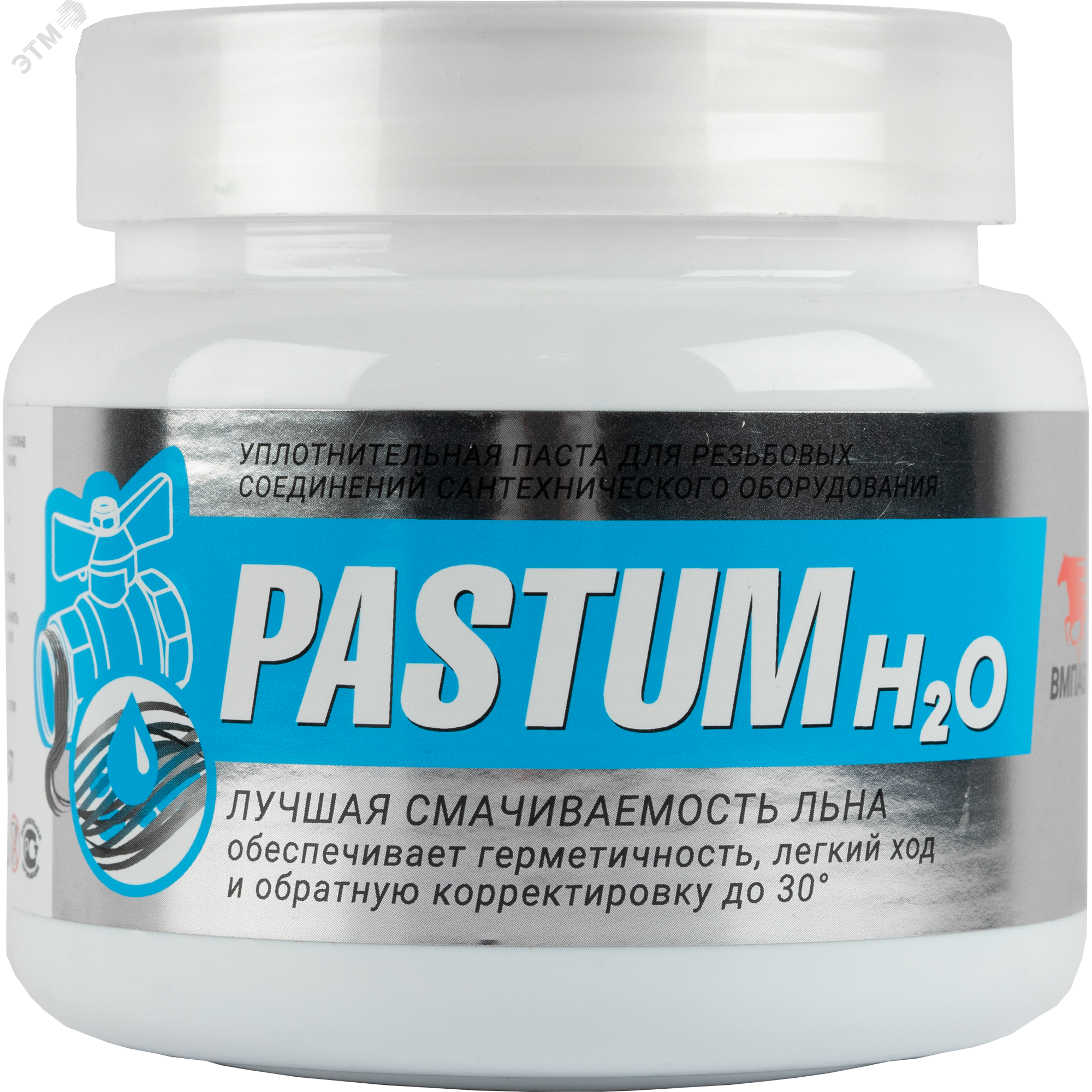 Изображение товара Pastum H2O паста для уплотнения резьбовых соединений 400г банка