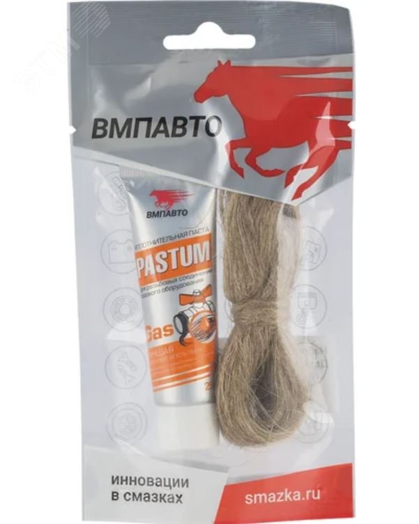 Изображение товара Комплект со льном: Pastum gas 25г туба, лен 7г (шт)