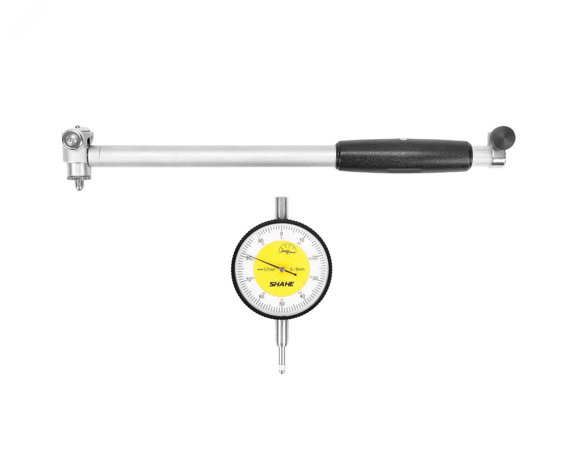 Изображение товара Индикаторный нутромер НИ 35-50 0,01, механический измерительный инструмент для внутренних размеров