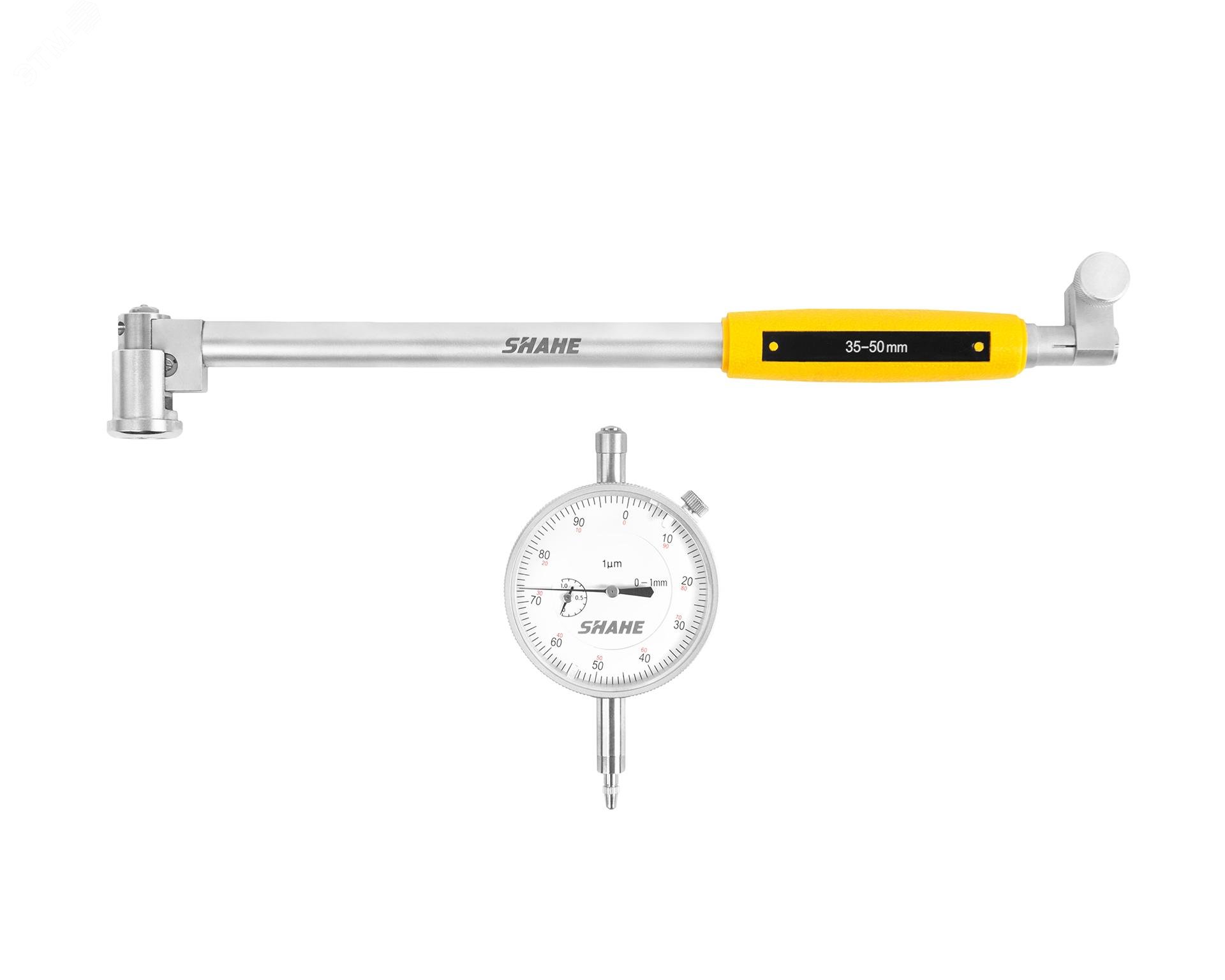 Изображение товара Нутромер индикаторный повышенной точности 35-50 0,001, измерительный прибор для внутренних размеров