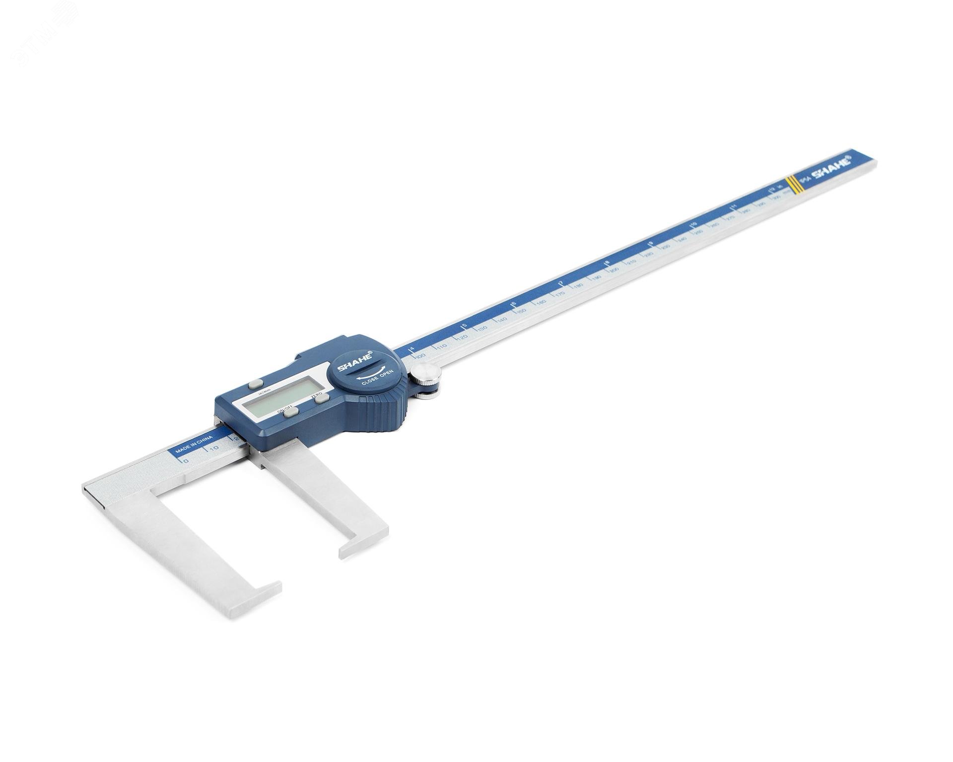 Изображение товара Штангенциркуль для наружных канавок ШЦЦСК-300 0,01 с плоскими губками электронный (шт)