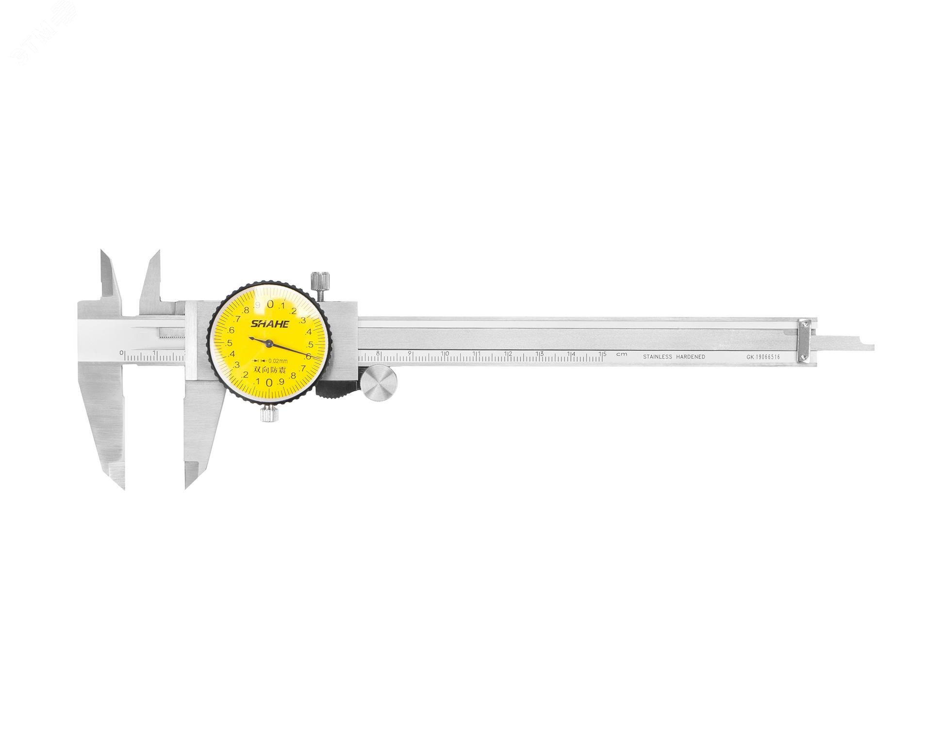 Изображение товара Штангенциркуль ШЦК-1-150 0,02 с круговой шкалой губки 40мм (шт)