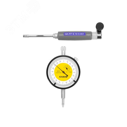 Изображение товара Нутромер индикаторный НИ повышенной точности 6-10 0,001 (ГРСИ №85113-22) (шт)