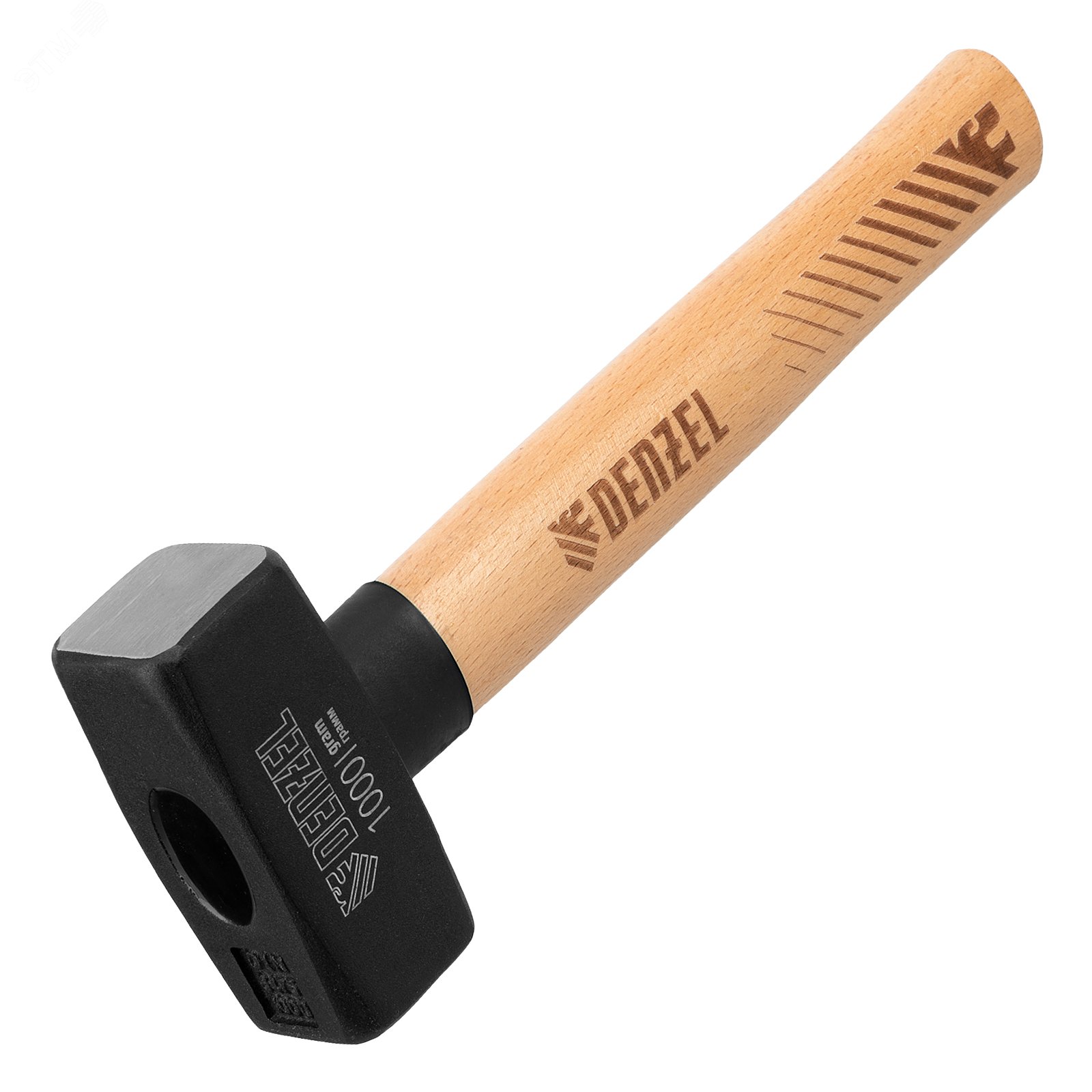 Изображение товара Кувалда, 1000 г, кованая головка, буковая рукоятка (шт)