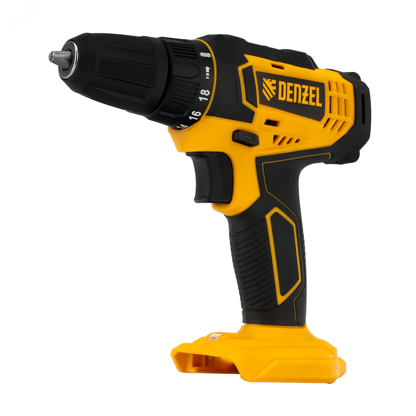Изображение товара Аккумуляторная дрель-шуруповерт Denzel CDL-18-0 26117 18 В бесщеточный