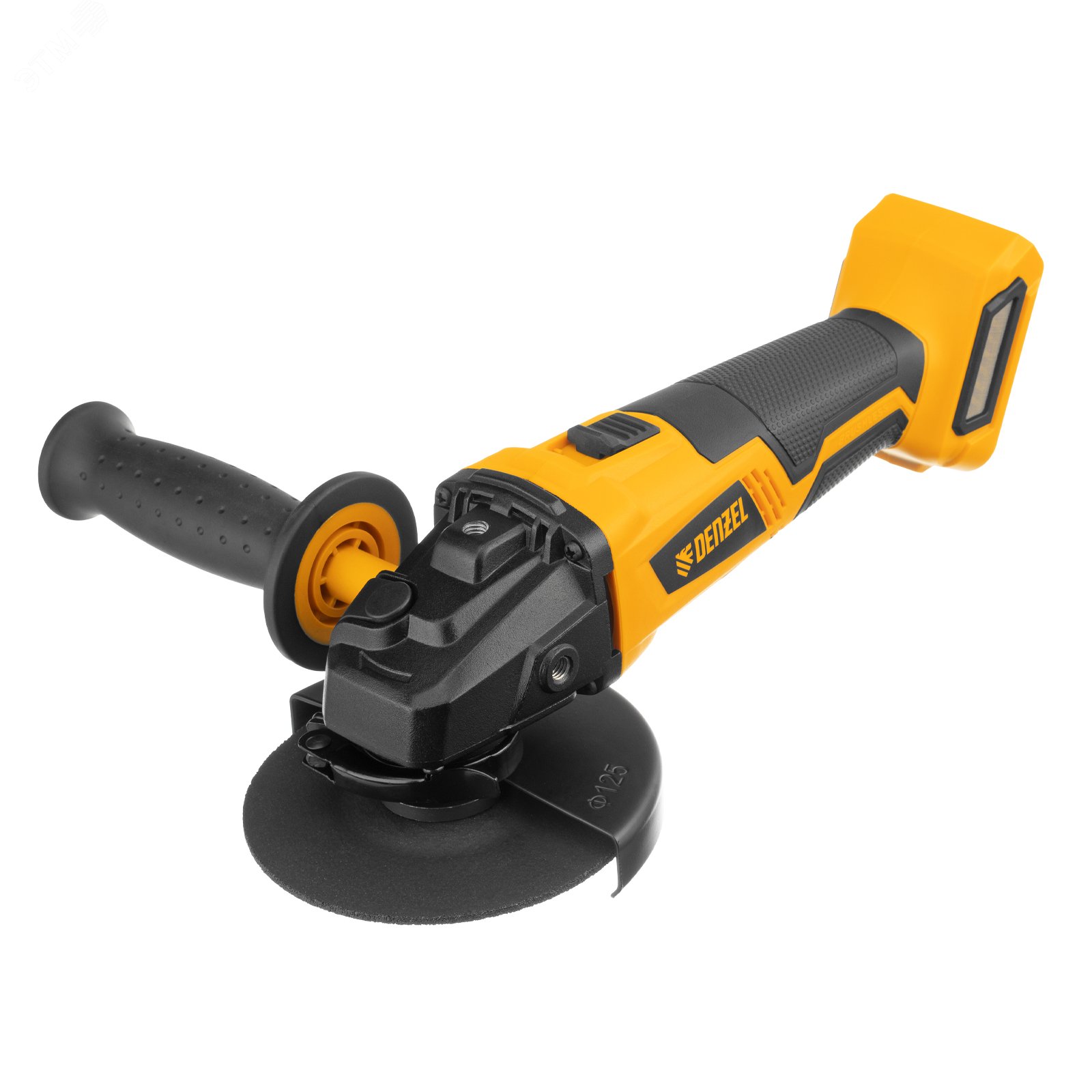 Изображение товара Аккумуляторная углошлифовальная машина Denzel BLG-IB-18-125-0 125 мм 18 В