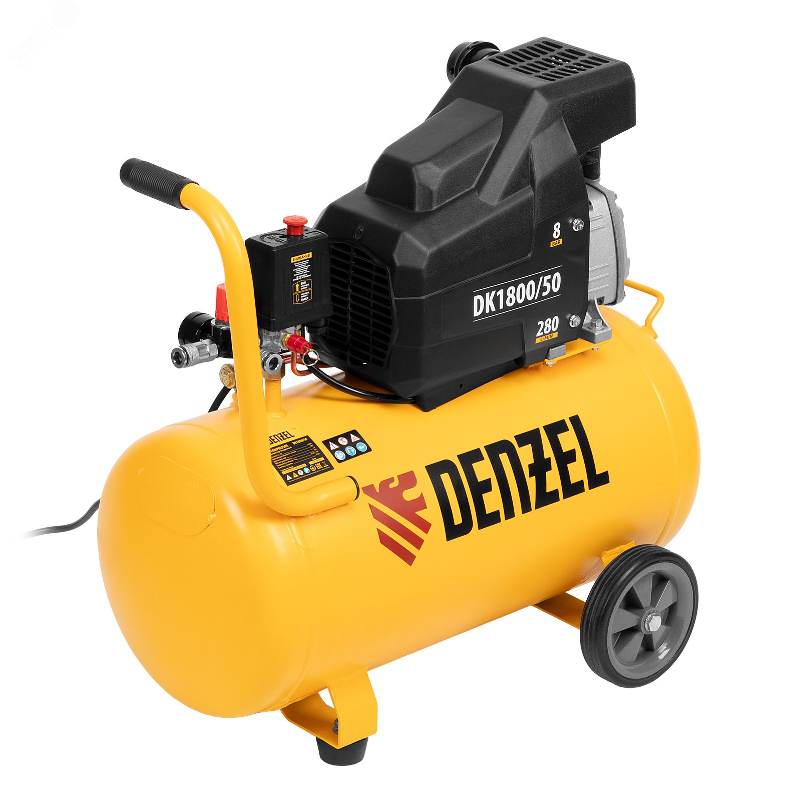 Изображение товара Воздушный компрессор Denzel Х-PRO DK1800/50 50л 1,8 кВт