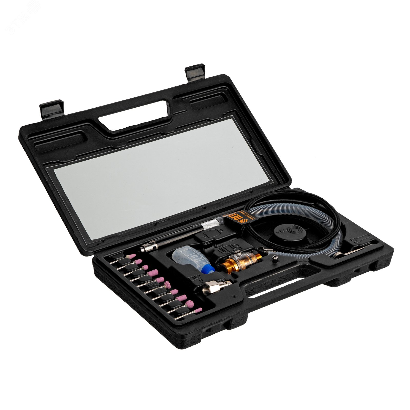 Изображение товара Пневматический гравер Denzel PE54000 54000 об/мин цанга 3 мм