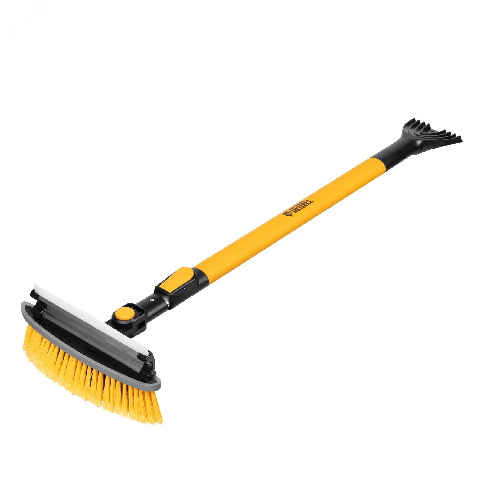Изображение товара Щетка-сметка со скребком, телескоп, поворотная голова, водосгон 950-1320 мм