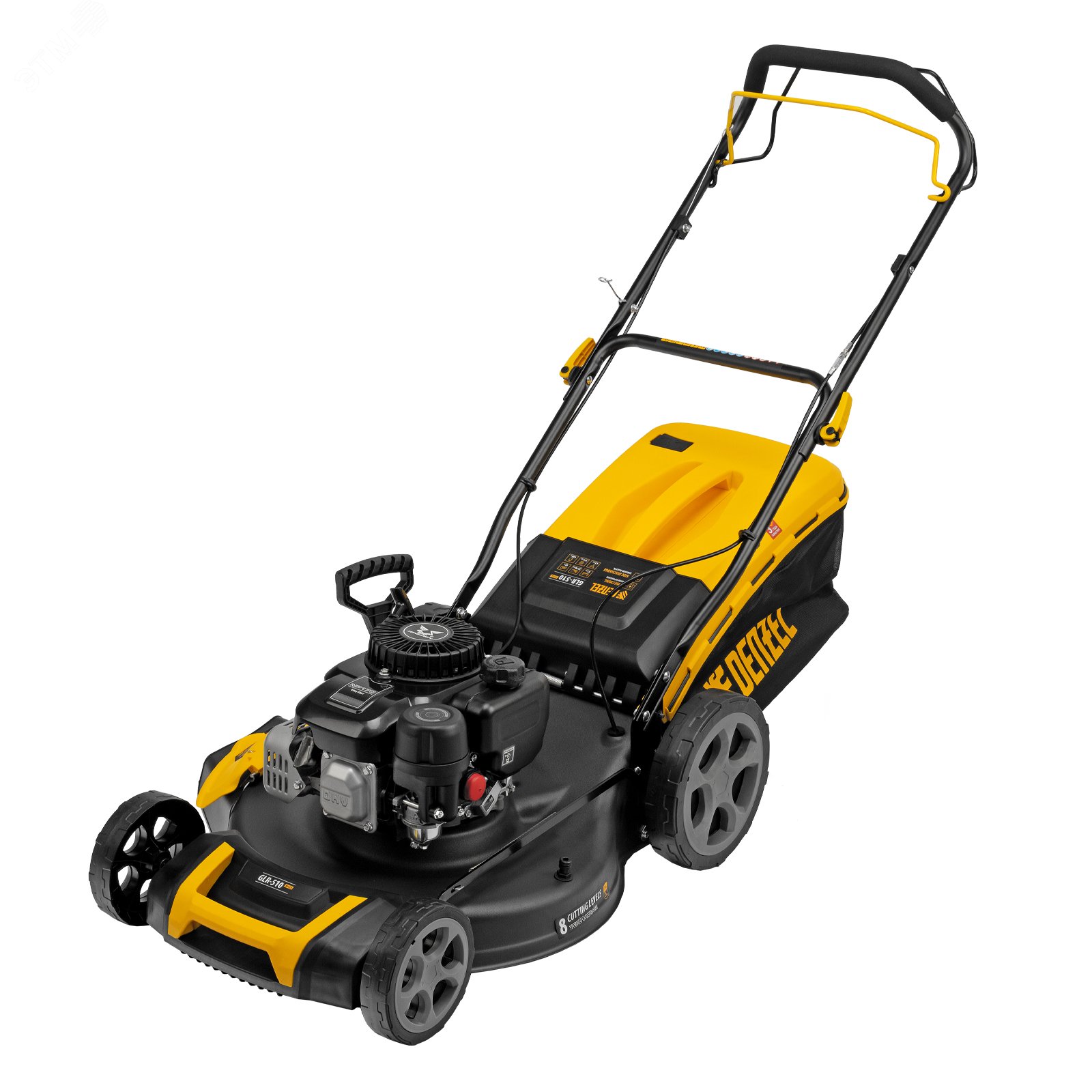 Изображение товара Газонокосилка бензиновая Denzel GLR-510SP-ZS с травосборником 65 л
