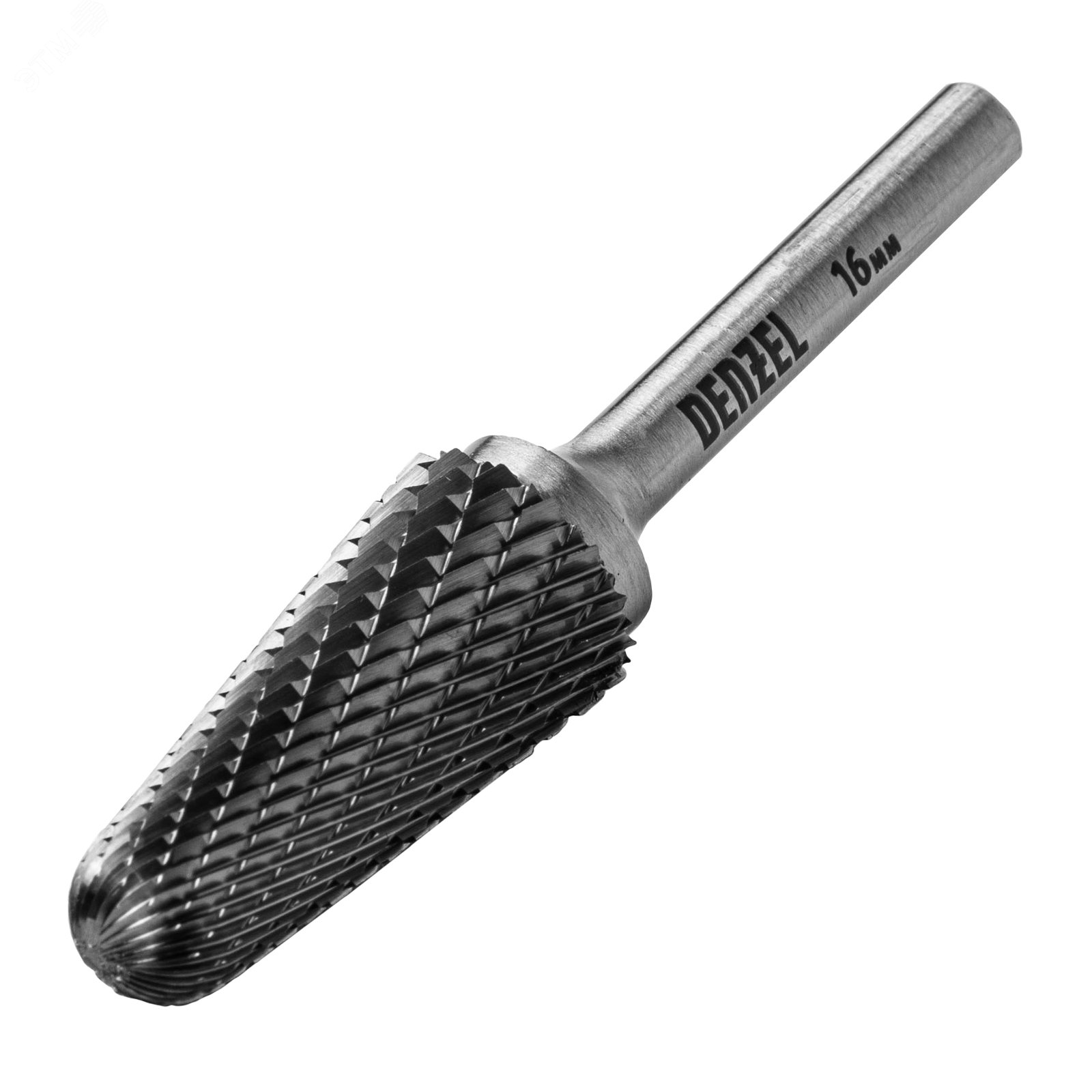 Изображение товара Борфреза по металлу твердосплавная, коническая закругленная, тип-L, 16 мм (шт)