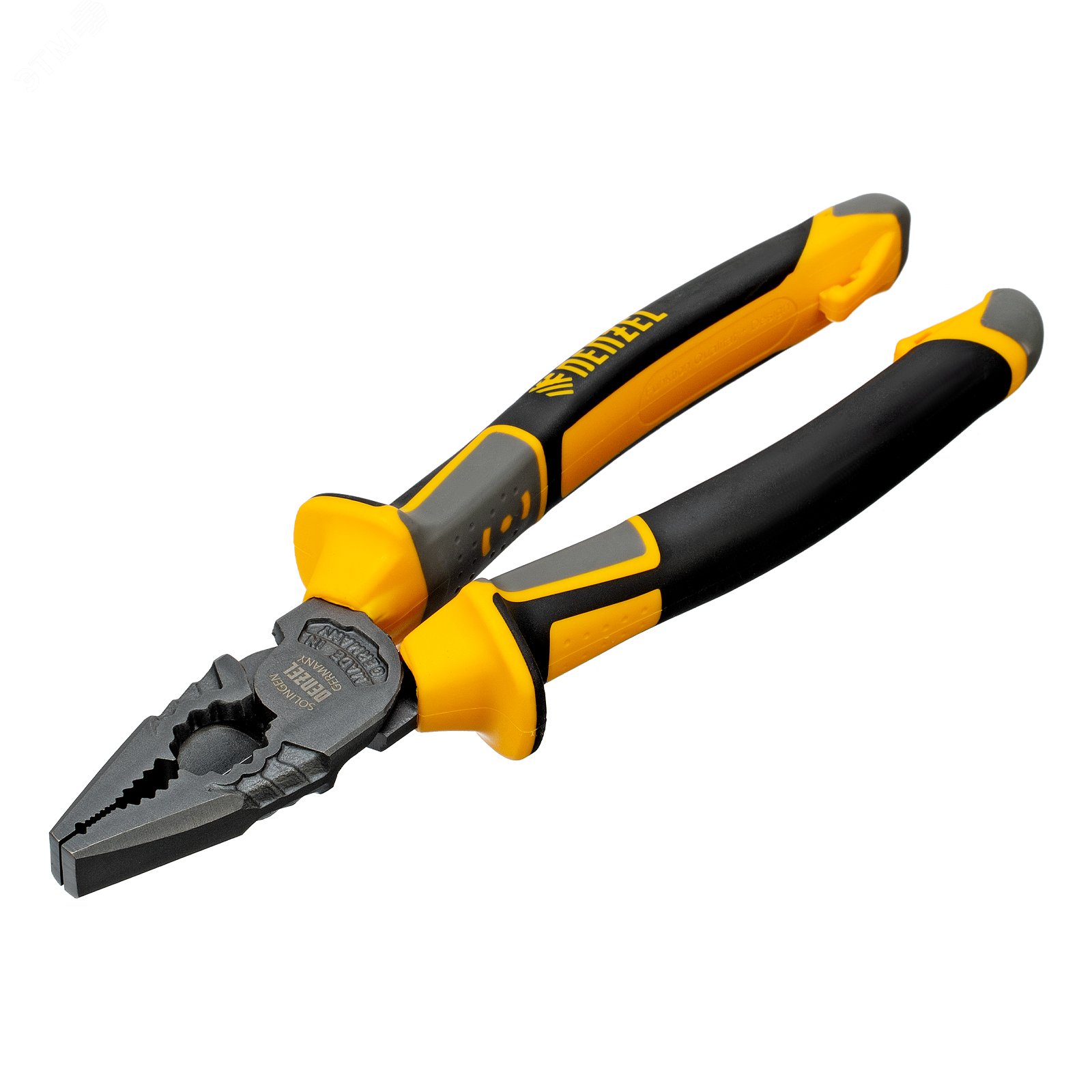 Изображение товара Плоскогубцы комбинированные 205 мм, трехкомпонентные рукоятки (шт)