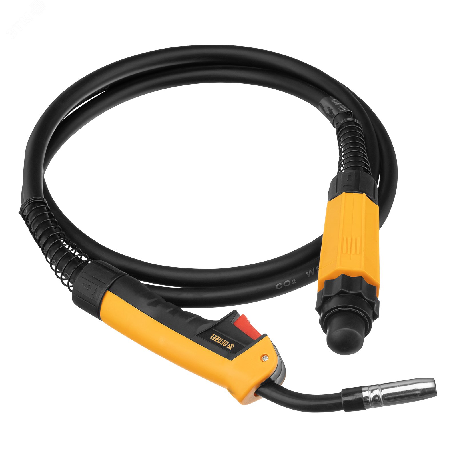 Изображение товара Горелка сварочная MIG MB15AK Denzel 93641 3 м для CO2 Ar 0,6 1 мм