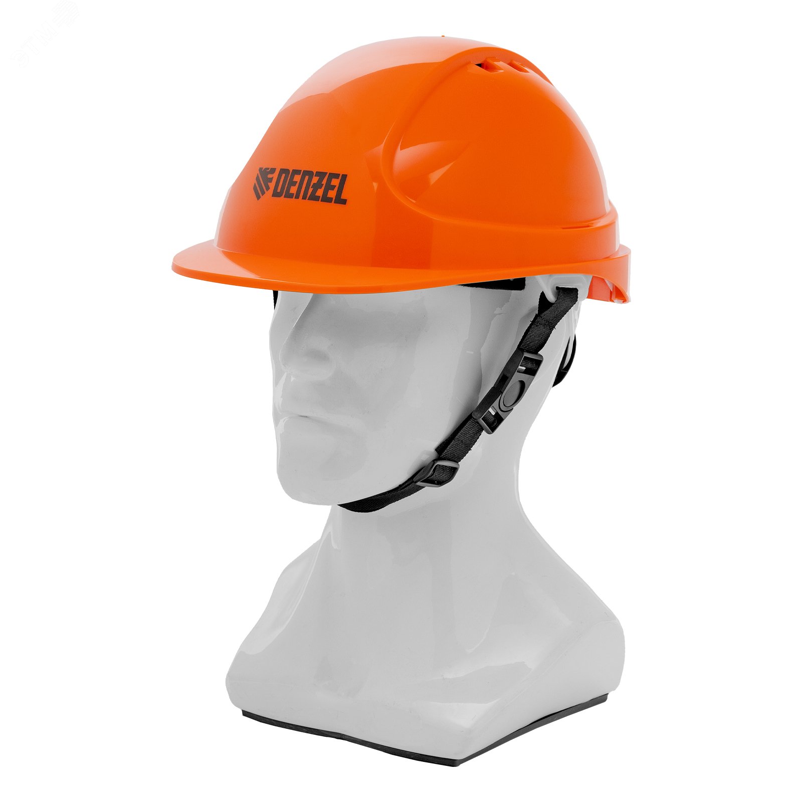 Изображение товара Каска защитная ударопрочная, ABS/PC, плавная регулировка, модель Форвард (К-05),оранж. (шт)