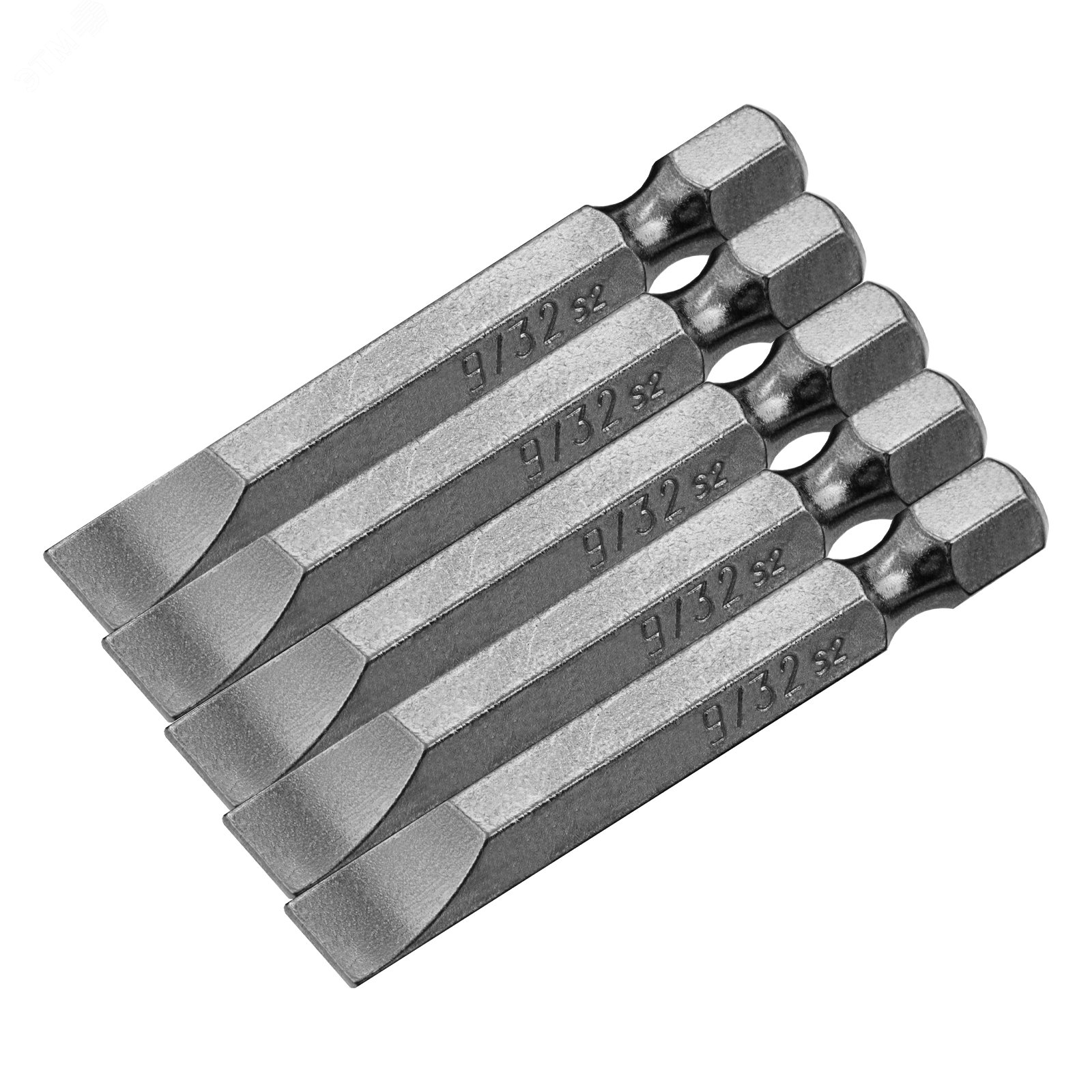 Изображение товара Набор бит Denzel SL7 x 50 5 шт. для монтажных и ремонтных работ