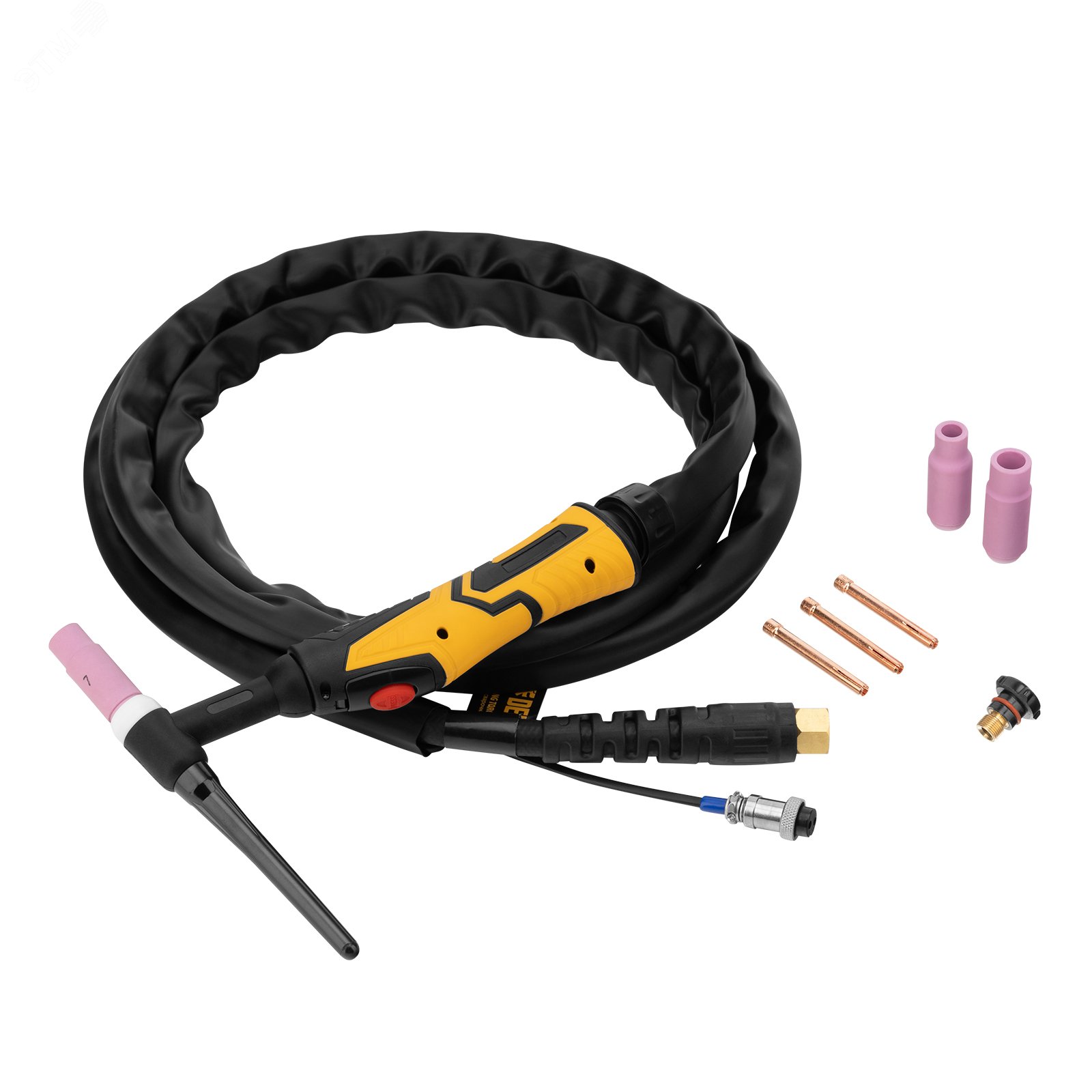 Изображение товара Горелка сварочная TIG WP26, разъем 2 пина, 3 метра (шт)