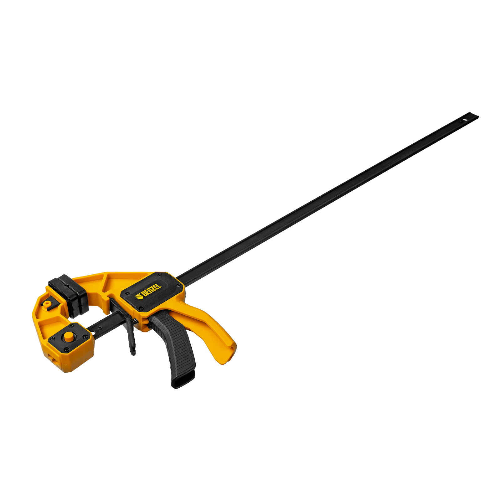 Струбцина F-образная, быстрозажимная, 600 х 80 мм, усиленный нейлоновый корпус