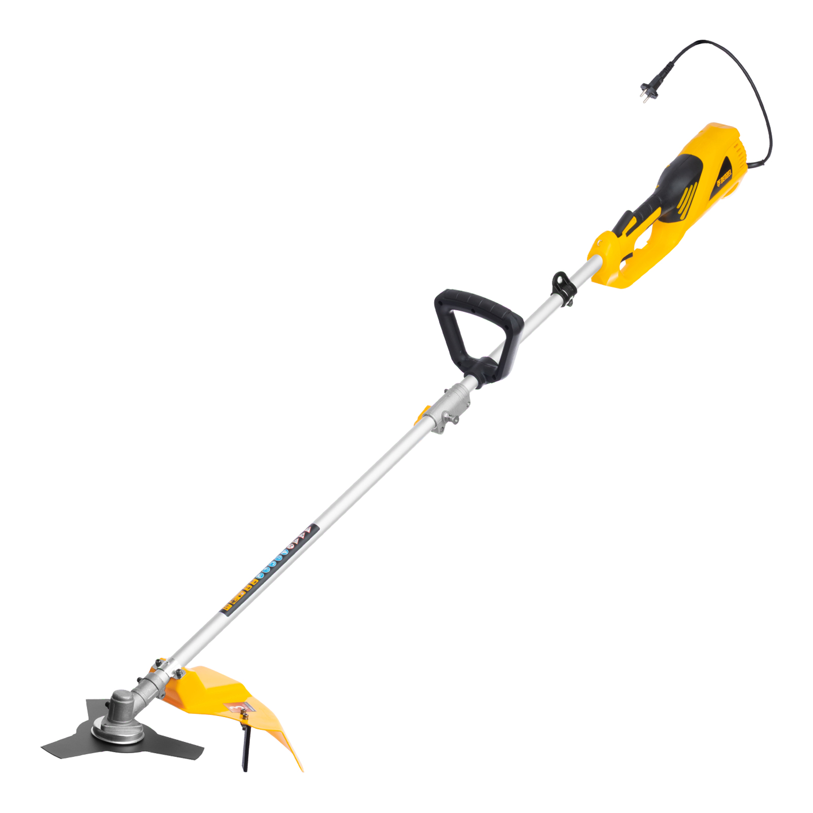 Триммер электрический TE-1200, 1200 Вт, 380 мм, катушка, диск, разборная штанга