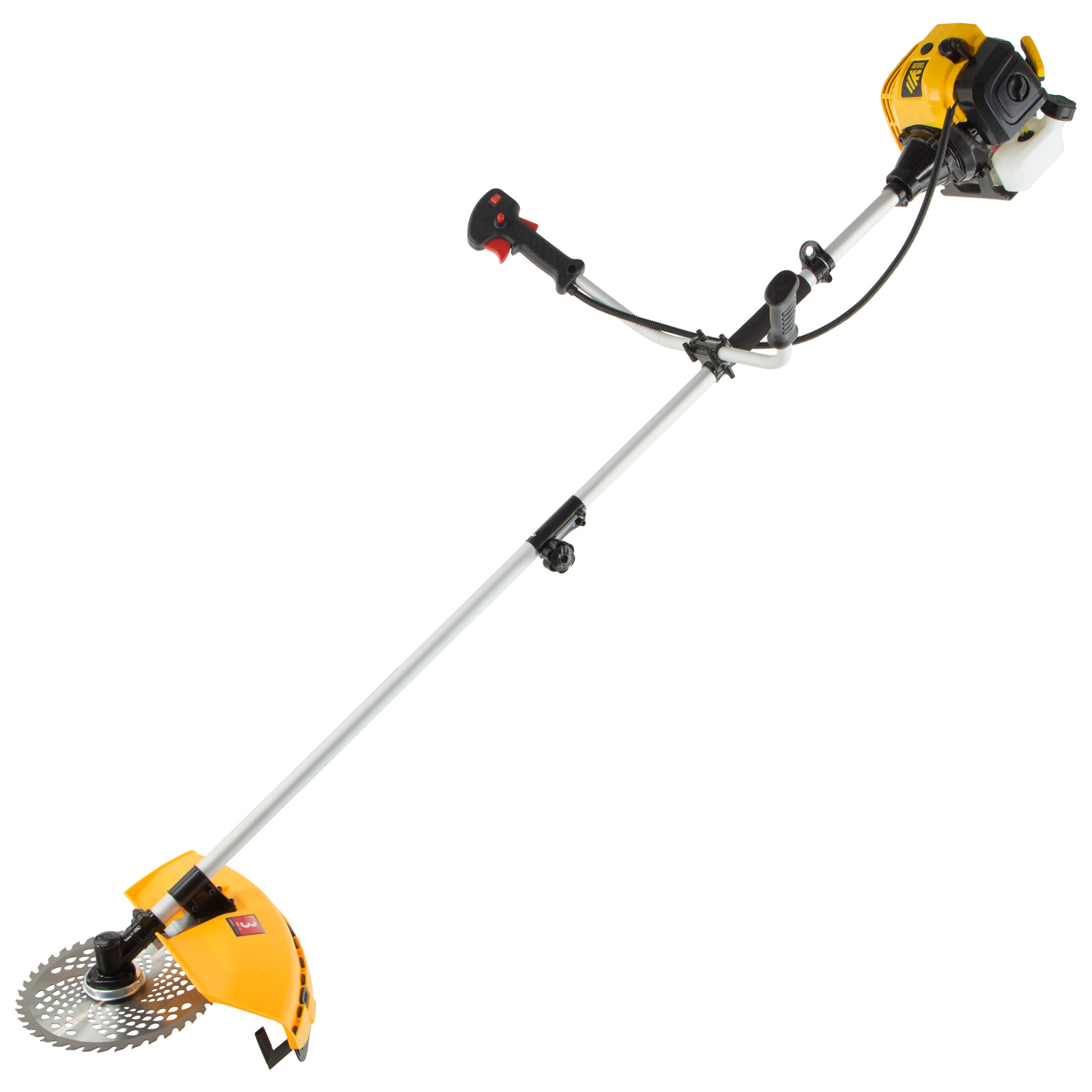 Триммер бензиновый DT-33S, 33см3, 1,8 л.с., разъемная штанга, состоит из 2 частей