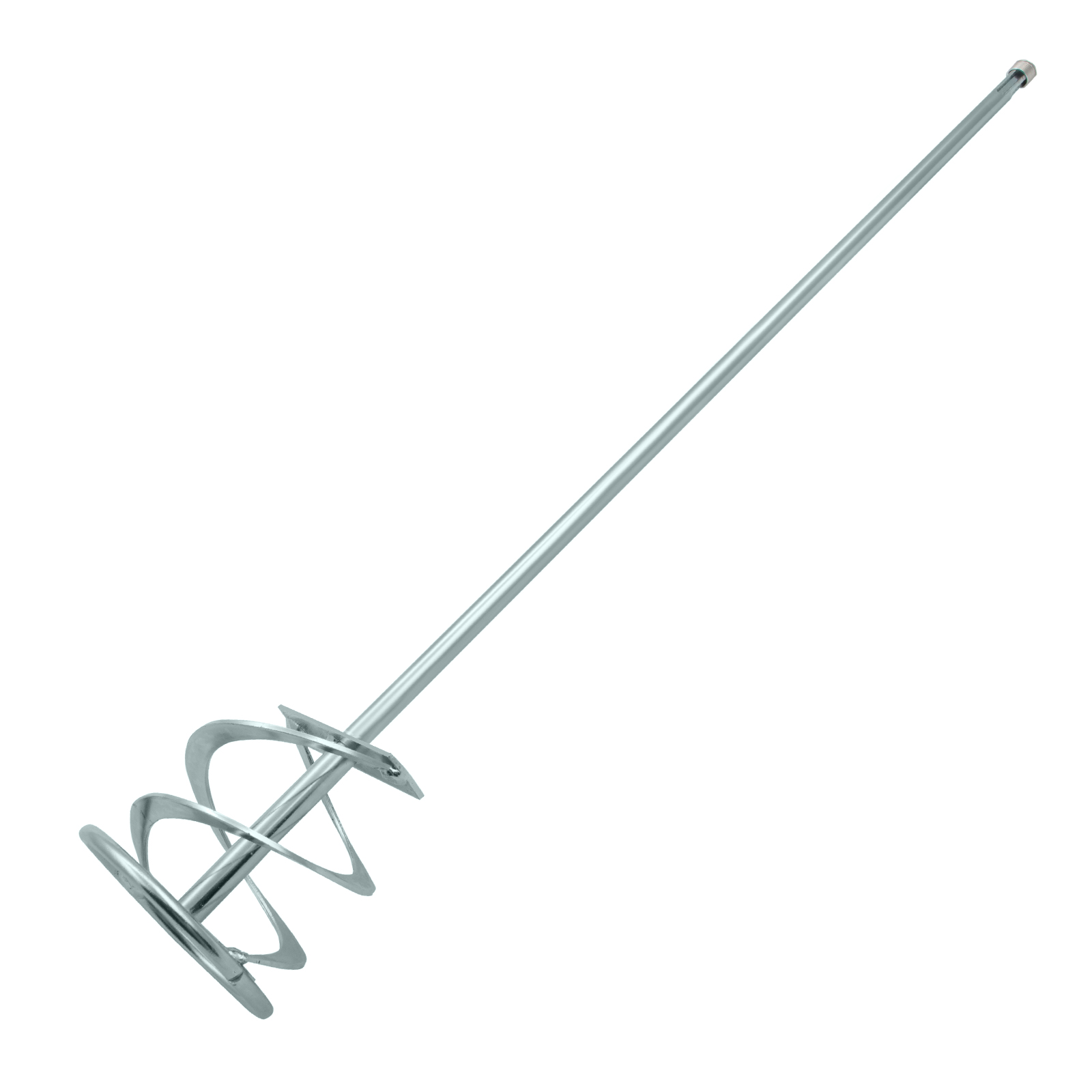 Миксер для красок и штукатурных смесей, 80 х 400 мм, оцинкованный, хвостовик SDS Plus