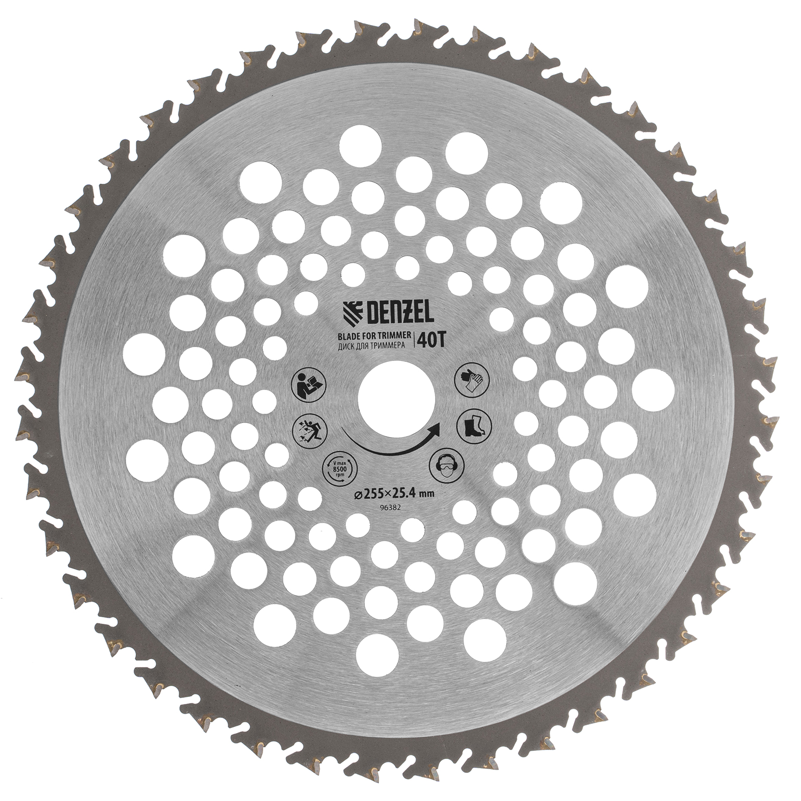 Диск для триммера, 255 х 25,4 мм, 40 зубов, Anti-Kick