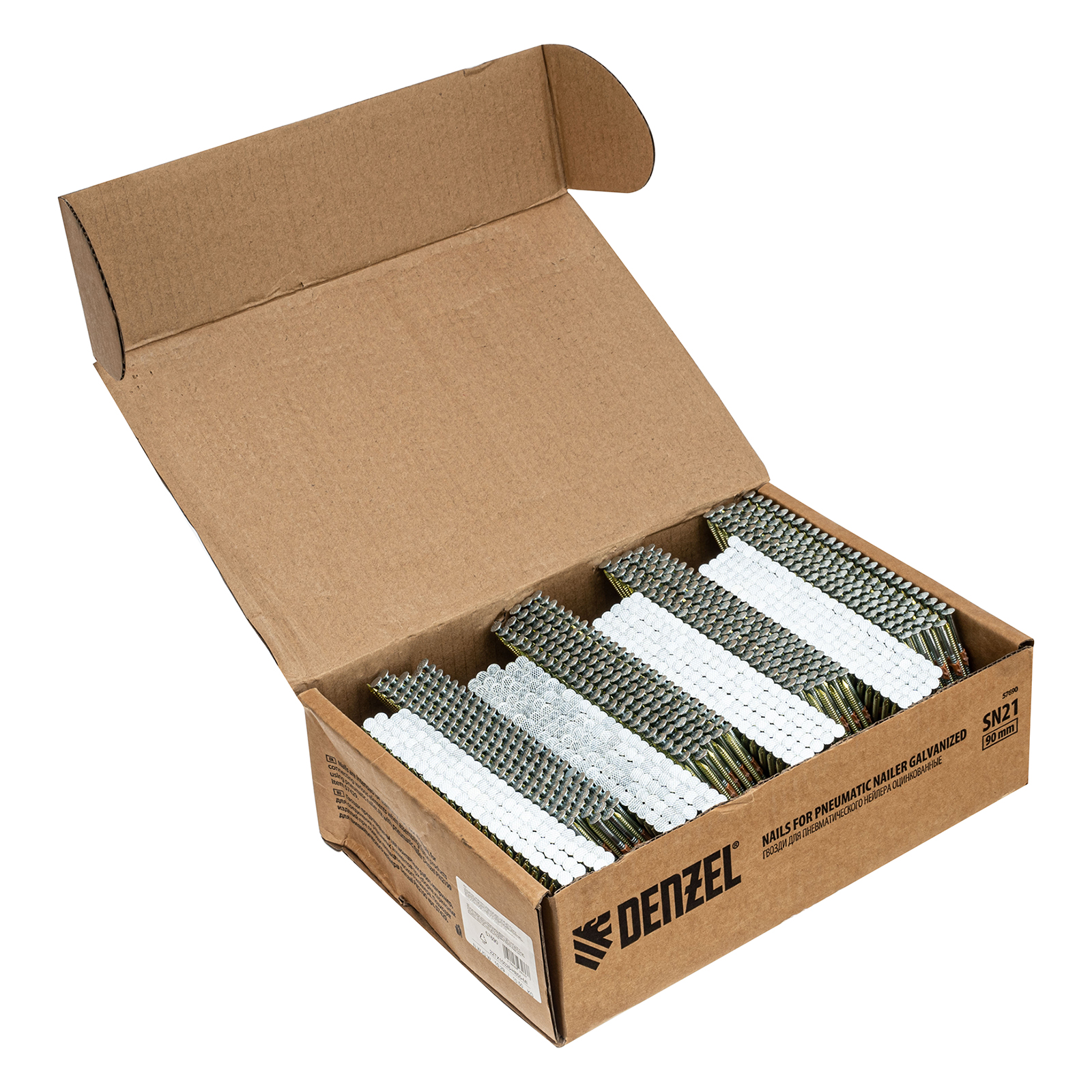 Гвозди для пнев. нейлера (оцинк.), длина - 90 мм, диам. - 3,05 мм, 2000 шт.