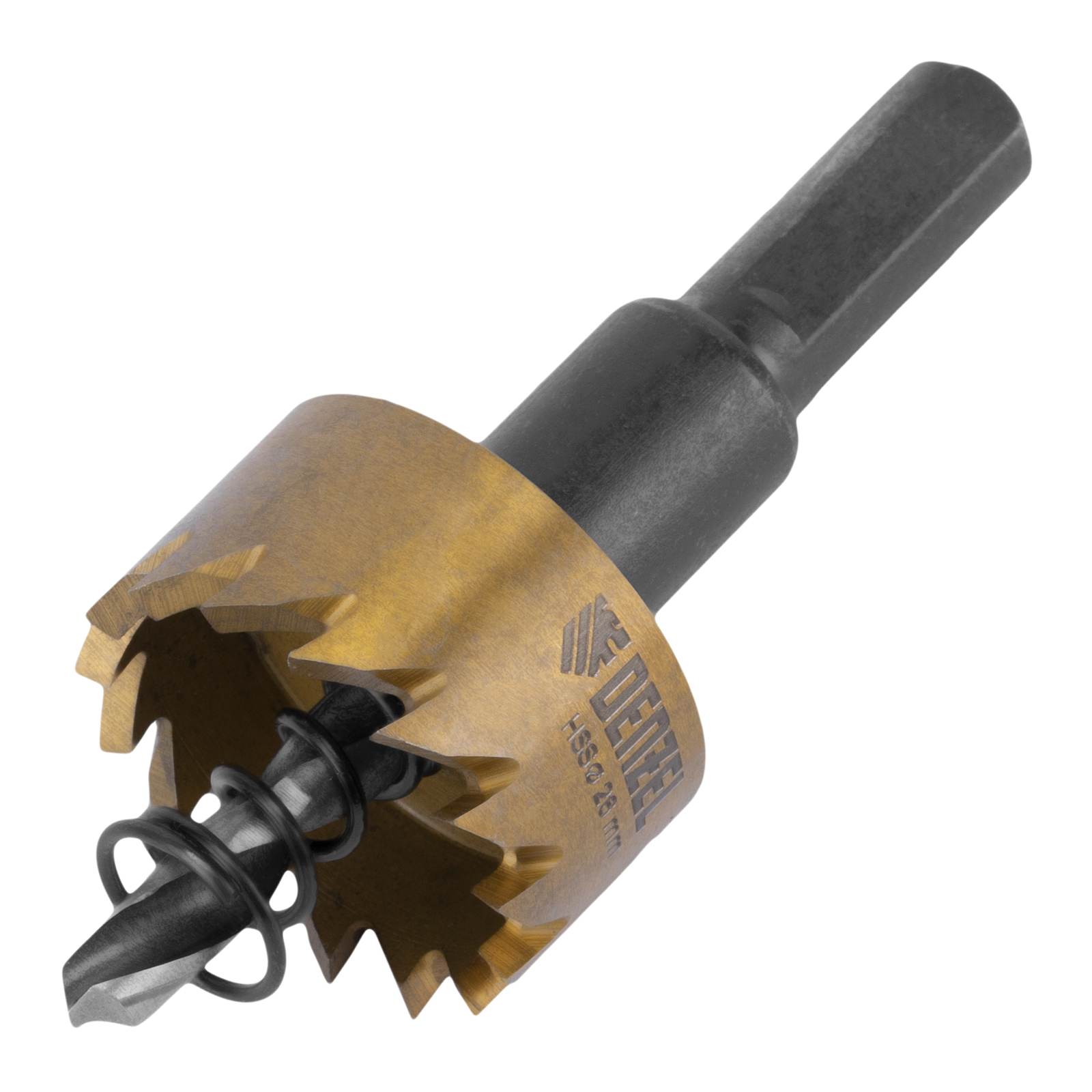 Коронка по металлу HSS, 26 мм, нитридтитановое покрытие