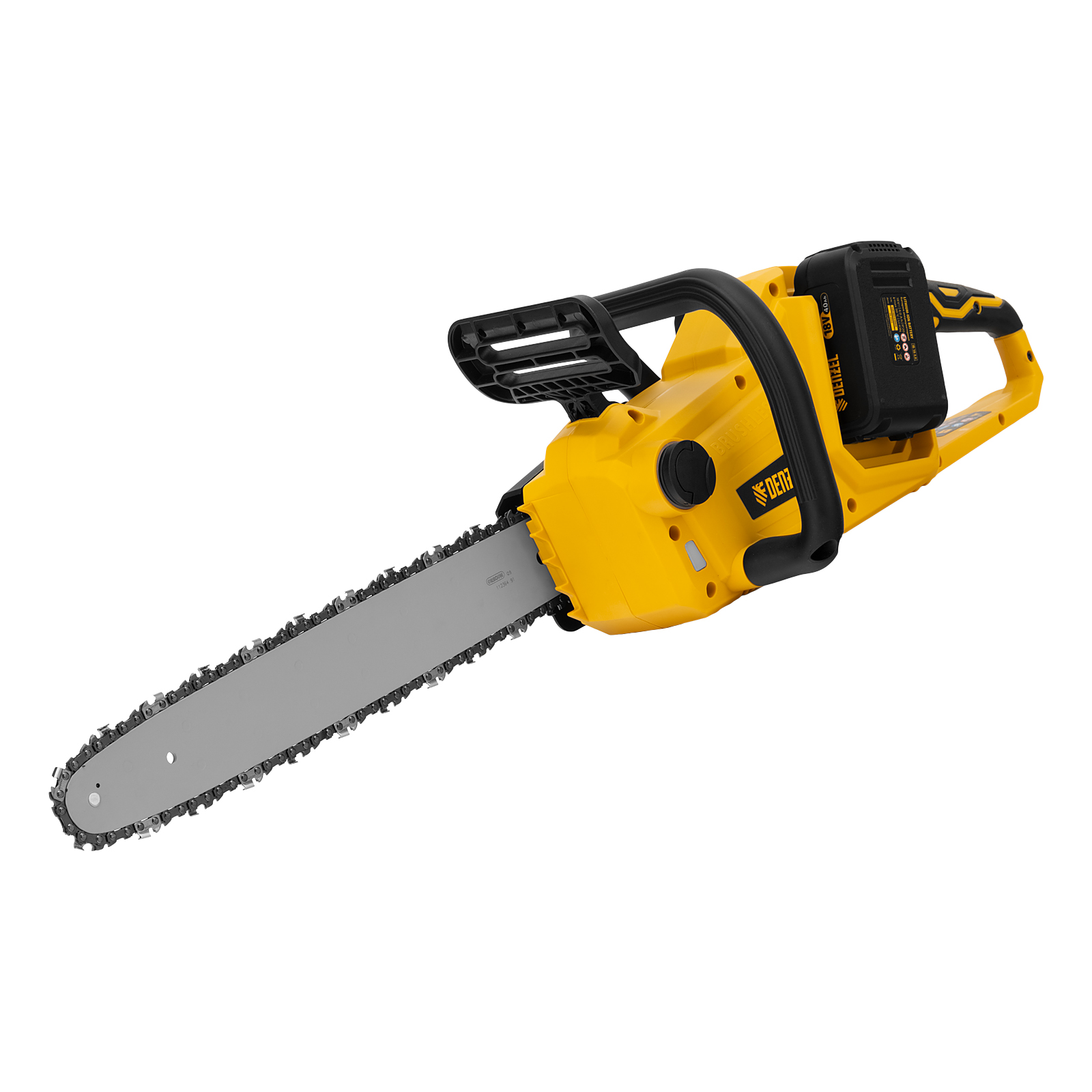 Цепная пила аккумуляторная бесщет. RCS400-36, Li-ion, 36 В, 4 Ач, шина 400 мм