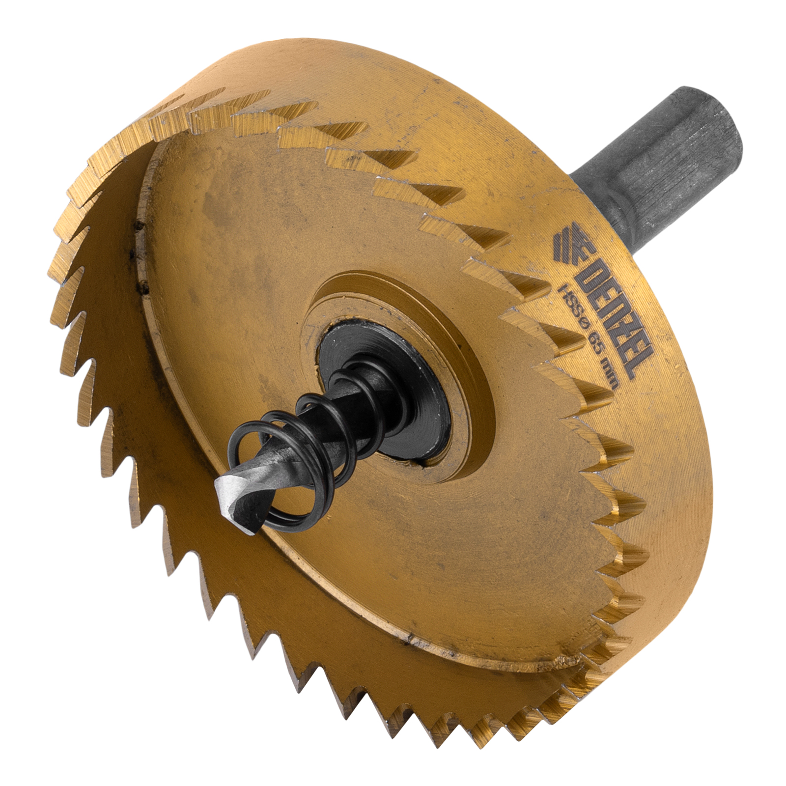 Коронка по металлу HSS, 65 мм, нитридтитановое покрытие