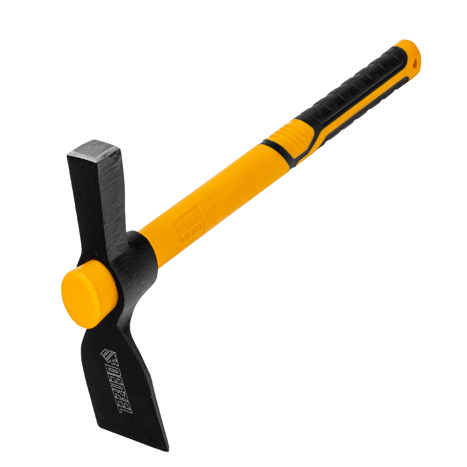 Кирка-молоток 650 г, фибергласовая обрезиненная рукоятка 385 мм