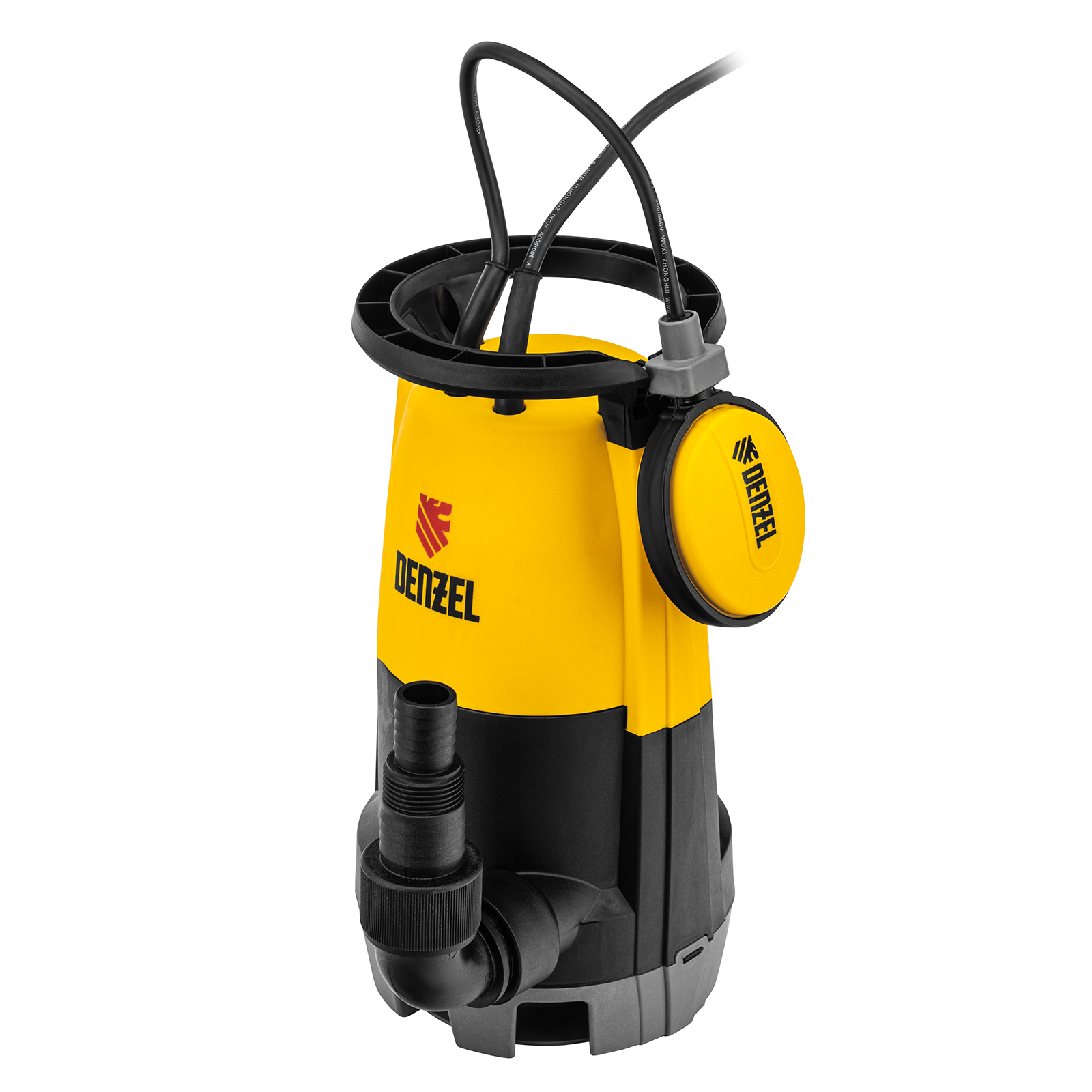 Дренажный насос для чистой и грязной воды DP-450S, 450 Вт, напор 6 м, 12000 л/ч