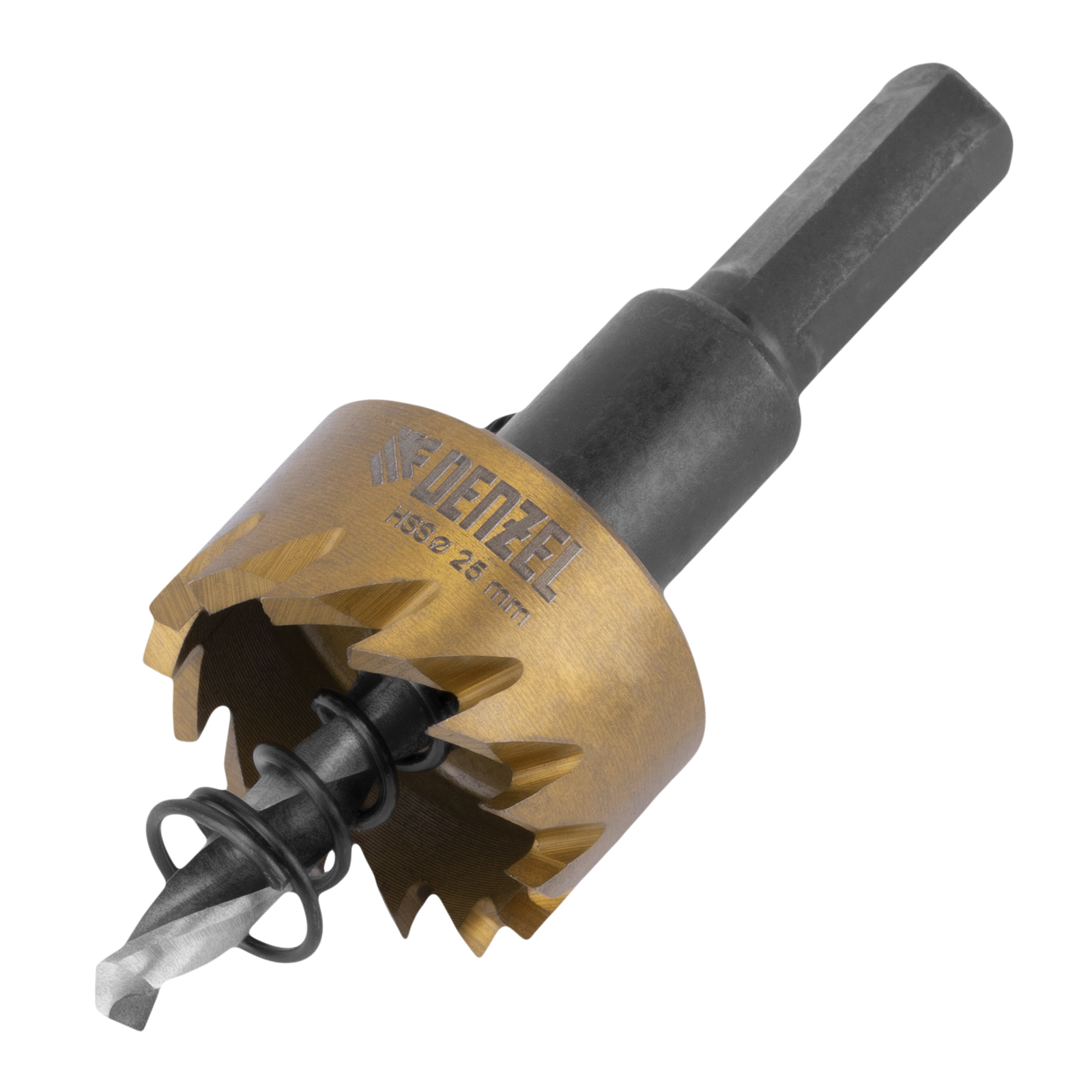 Коронка по металлу HSS, 25 мм, нитридтитановое покрытие