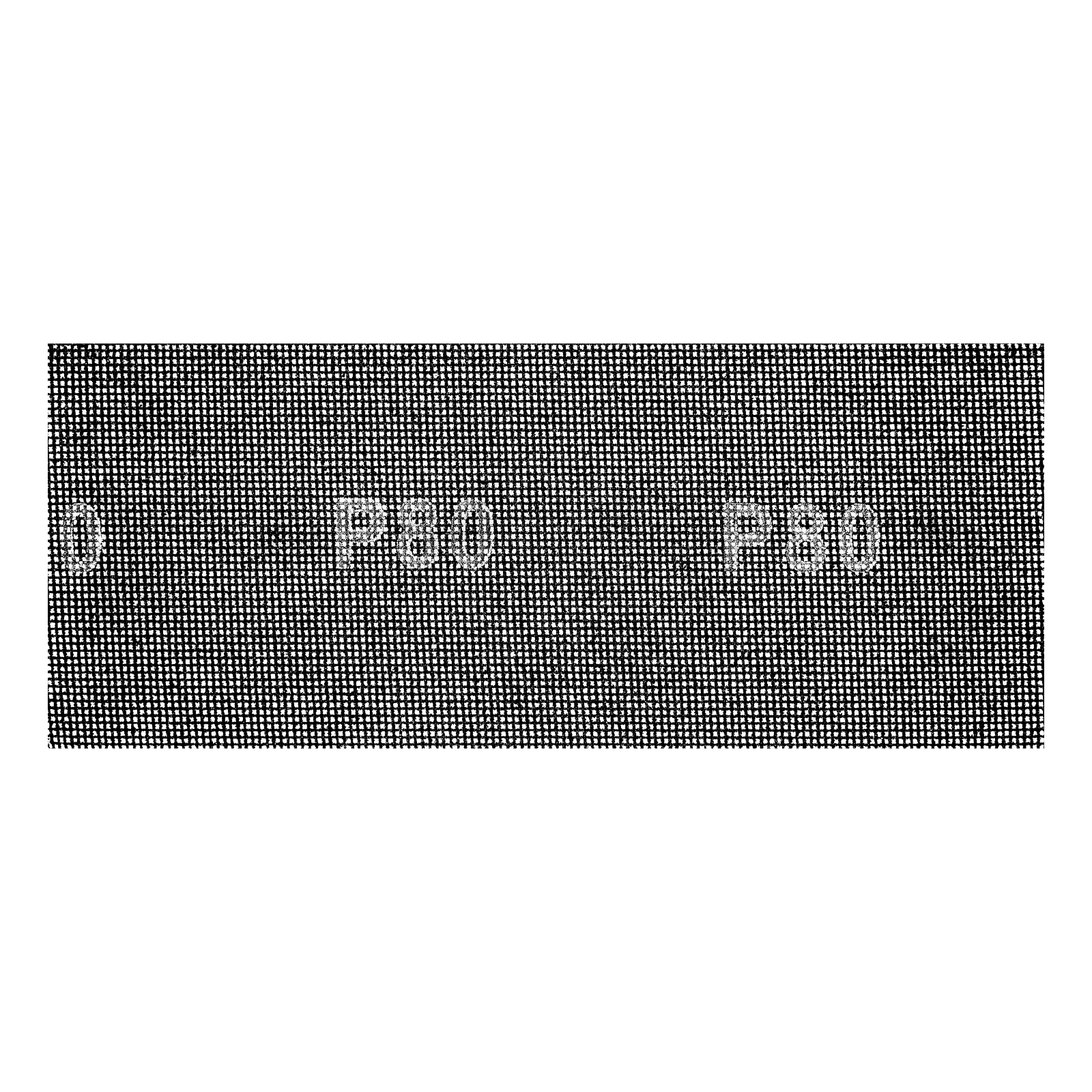 Сетка абразивная, P 80, 115 х 280 мм, 5 шт.