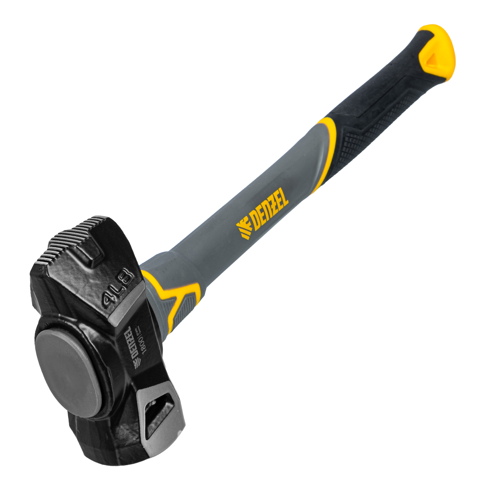 Кувалда с клиновидным бойком 1,8 кг, фибергласовая рукоятка c TPR