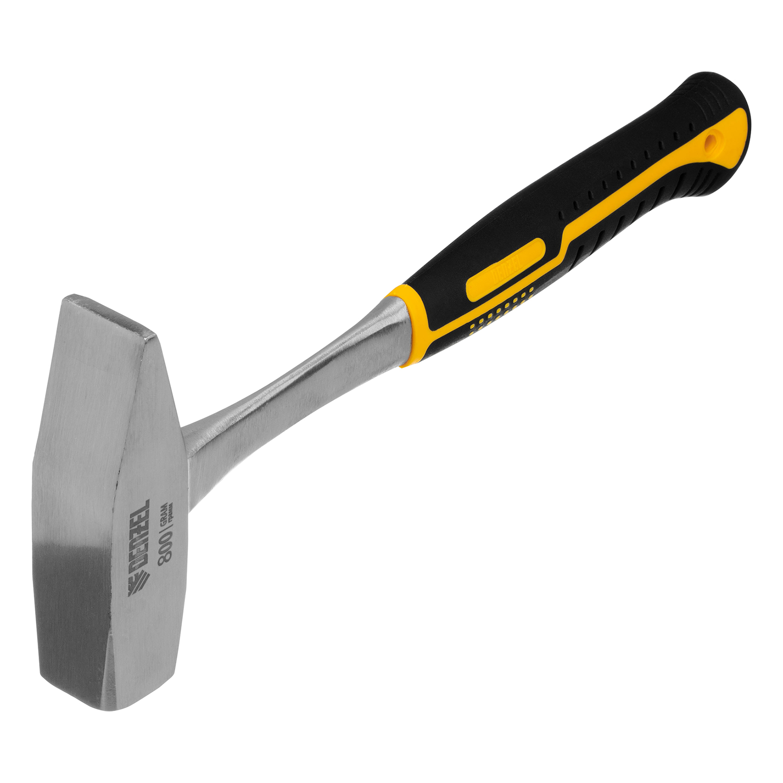 Молоток слесарный 800 г, цельнометаллический, двухкомпонентная  рукоятка