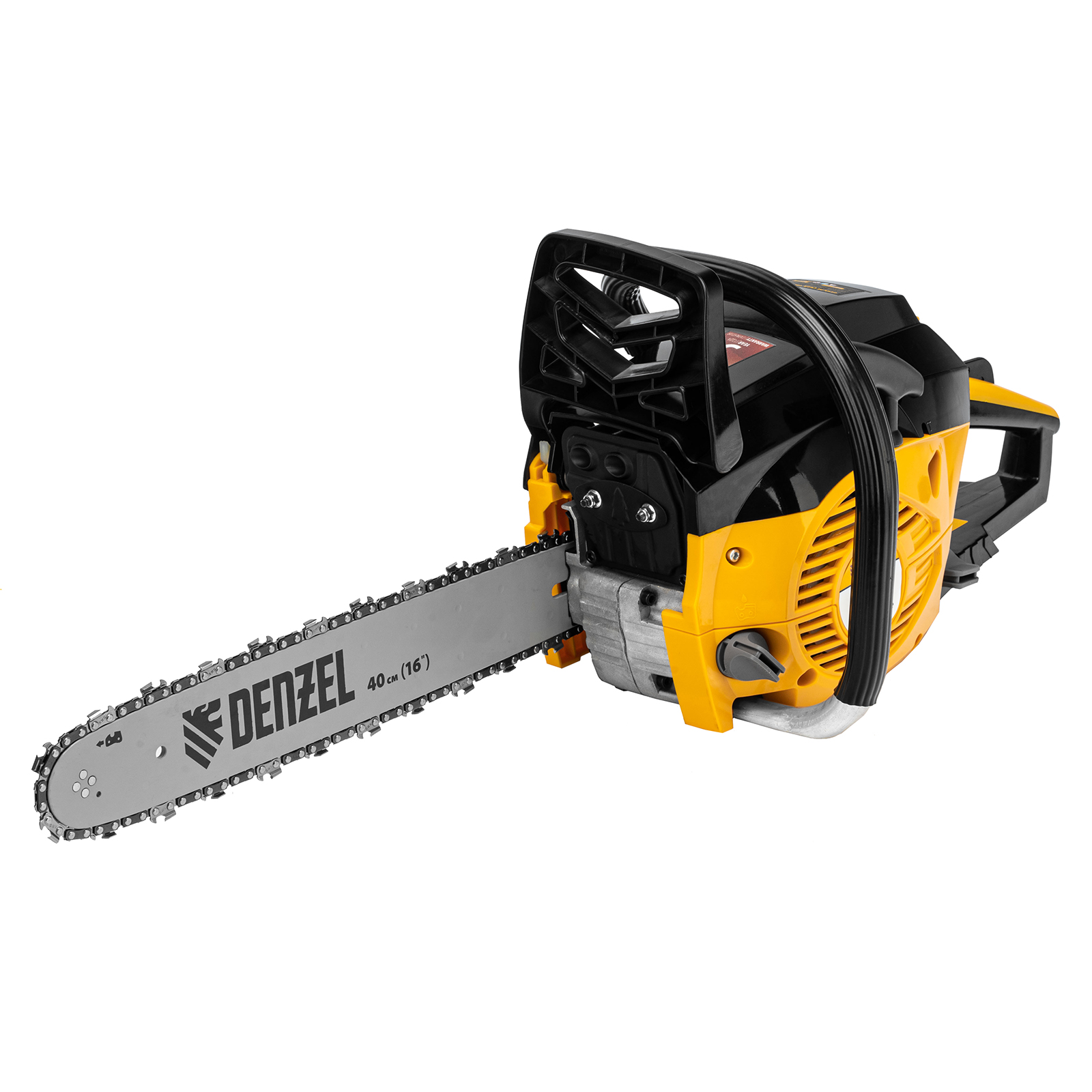 Пила цепная бензиновая DGS-4516, шина 40 см, 45см3, 3,0 л.с., шаг 3/8, паз 1,3 мм, 57 зв