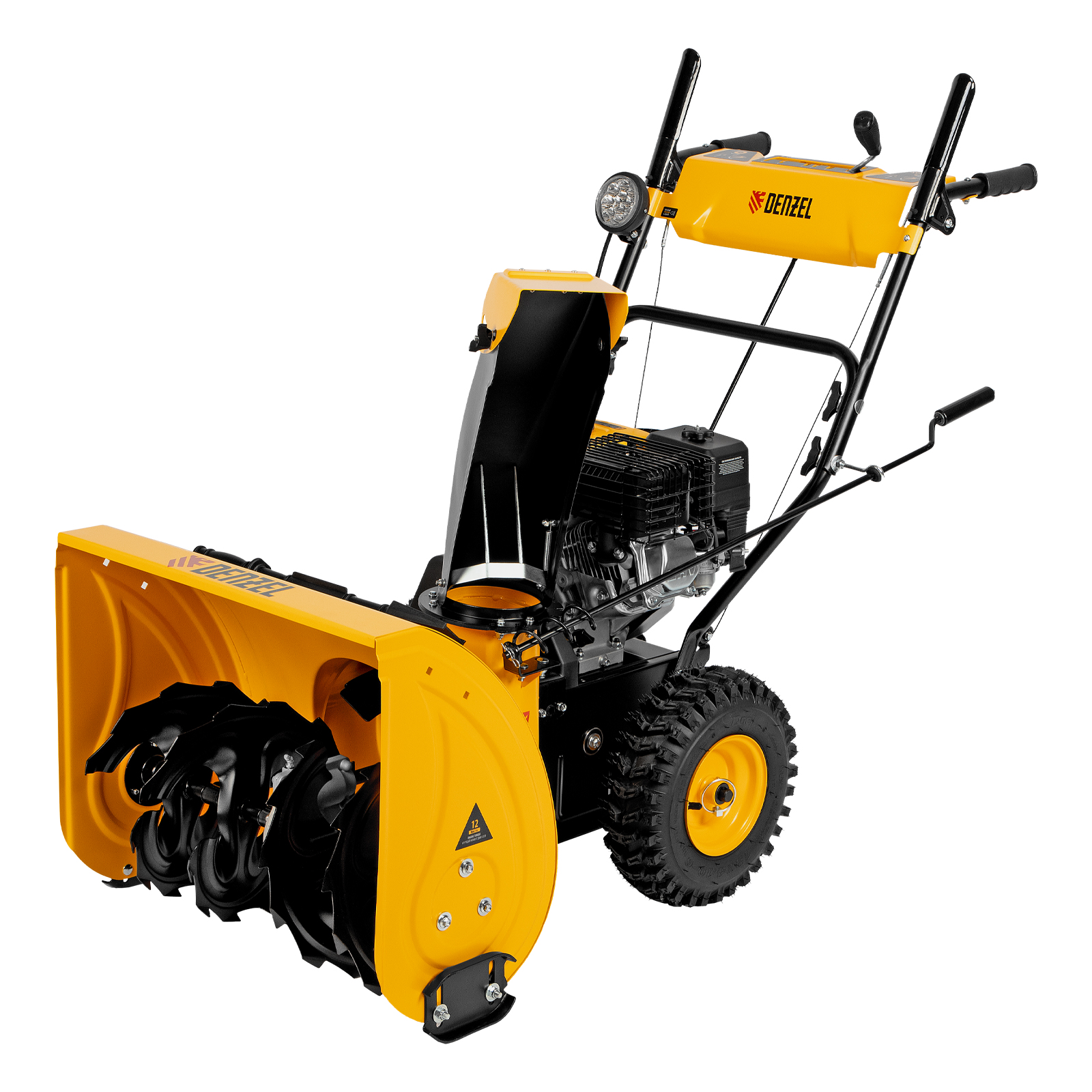 Бензиновая снегоуборочная машина SBM 610, 212cc, ручной старт, фара