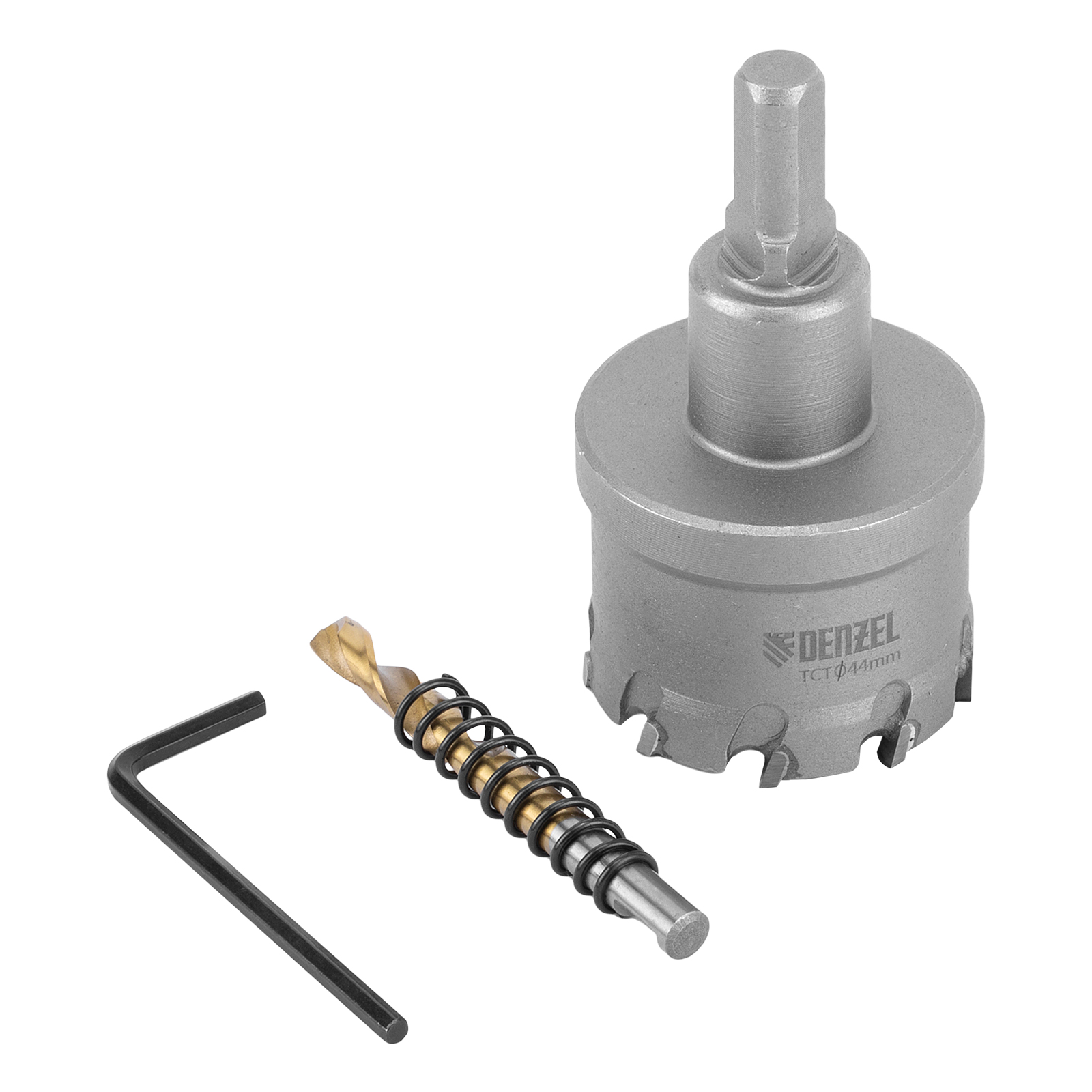 Коронка по металлу твердосплавная, 44 мм