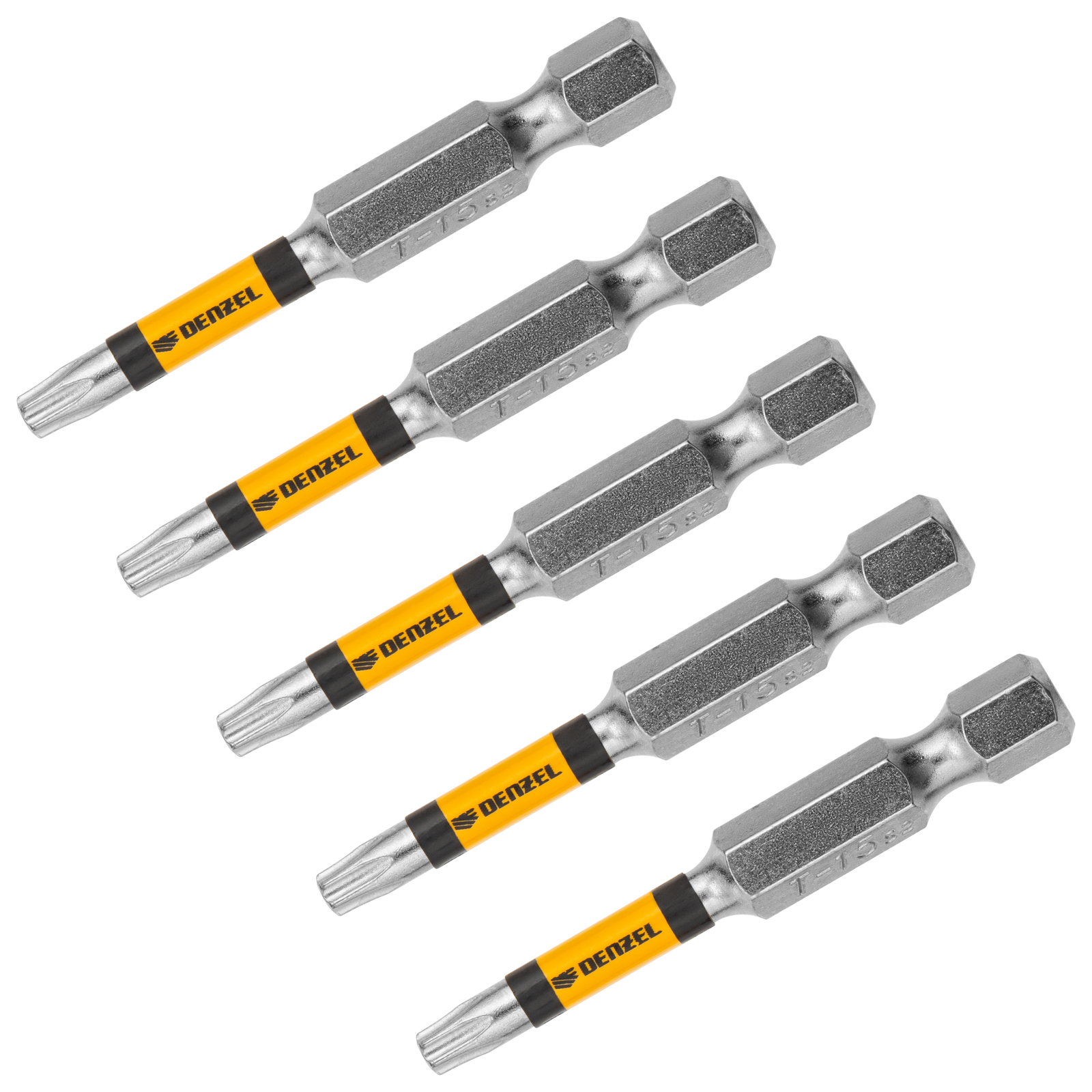 Набор бит, T15x2, 5 шт.