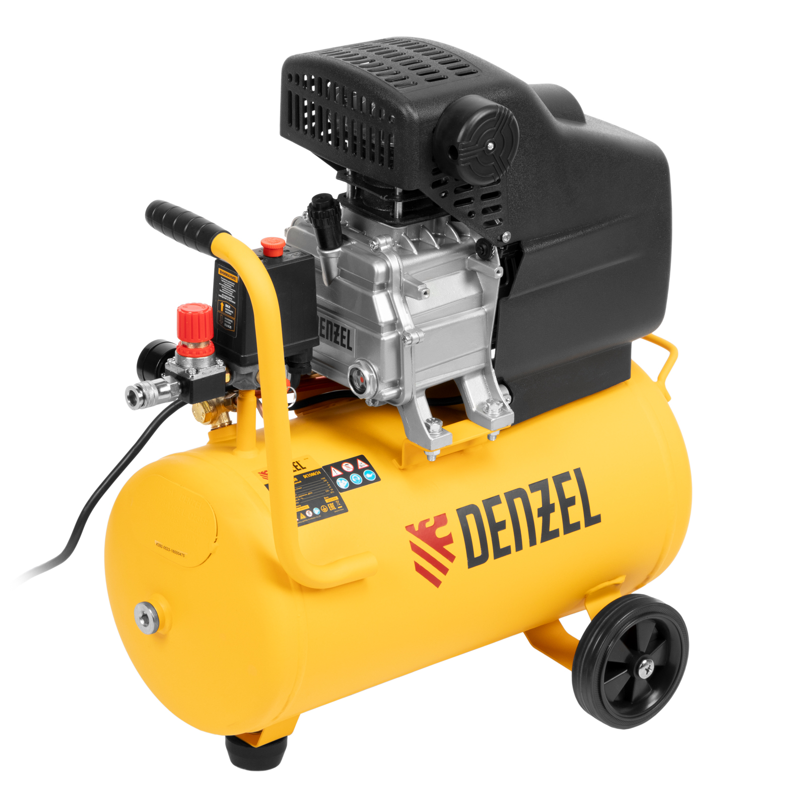 Компрессор воздушный прям. привод DC1500/24, 1,5 кВт, 24 литра, 220 л/мин