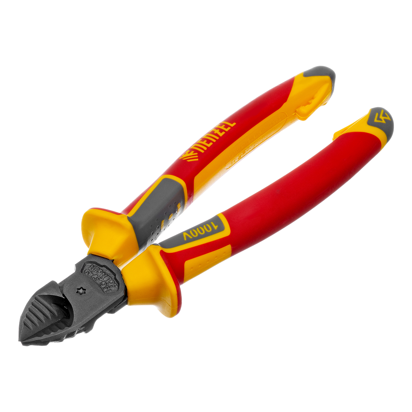 Бокорезы, диэлектрические рукоятки, до 1000 В, трехкомпонентные рукоятки, 180 мм