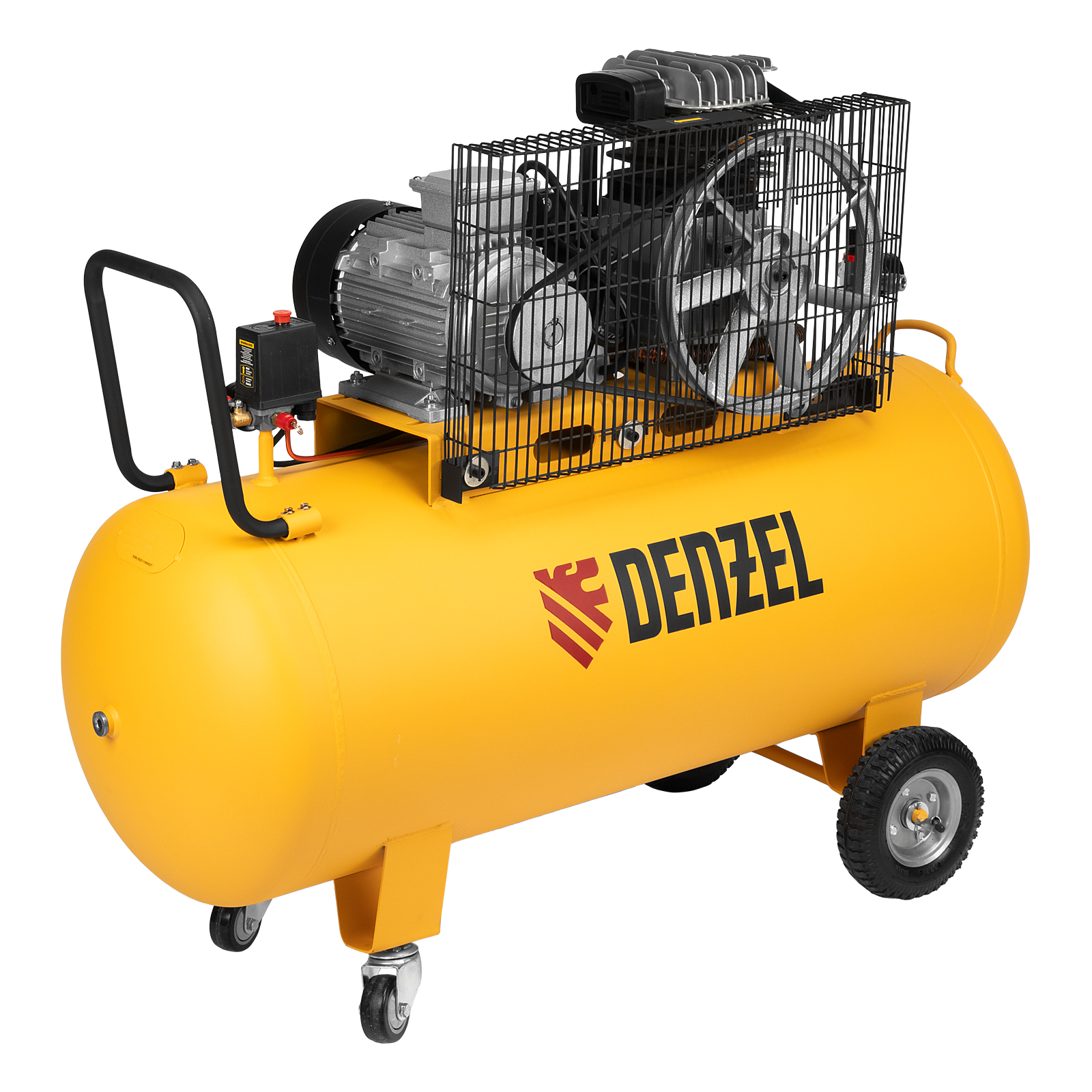 Компрессор воздушный рем. привод BCI3000-T/200, 3,0 кВт, 200 литров, 530 л/мин