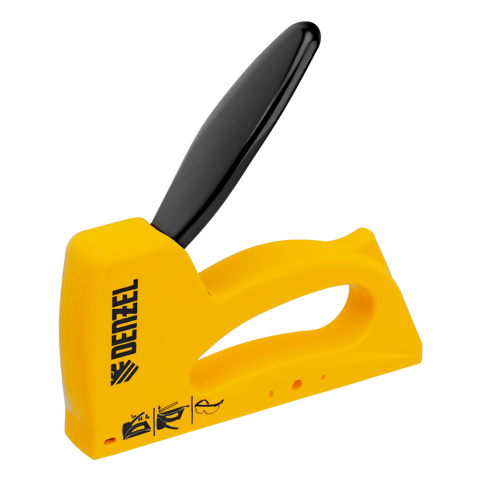 Степлер пластиковый, скобы в комплекте, тип 53, 6-10 мм